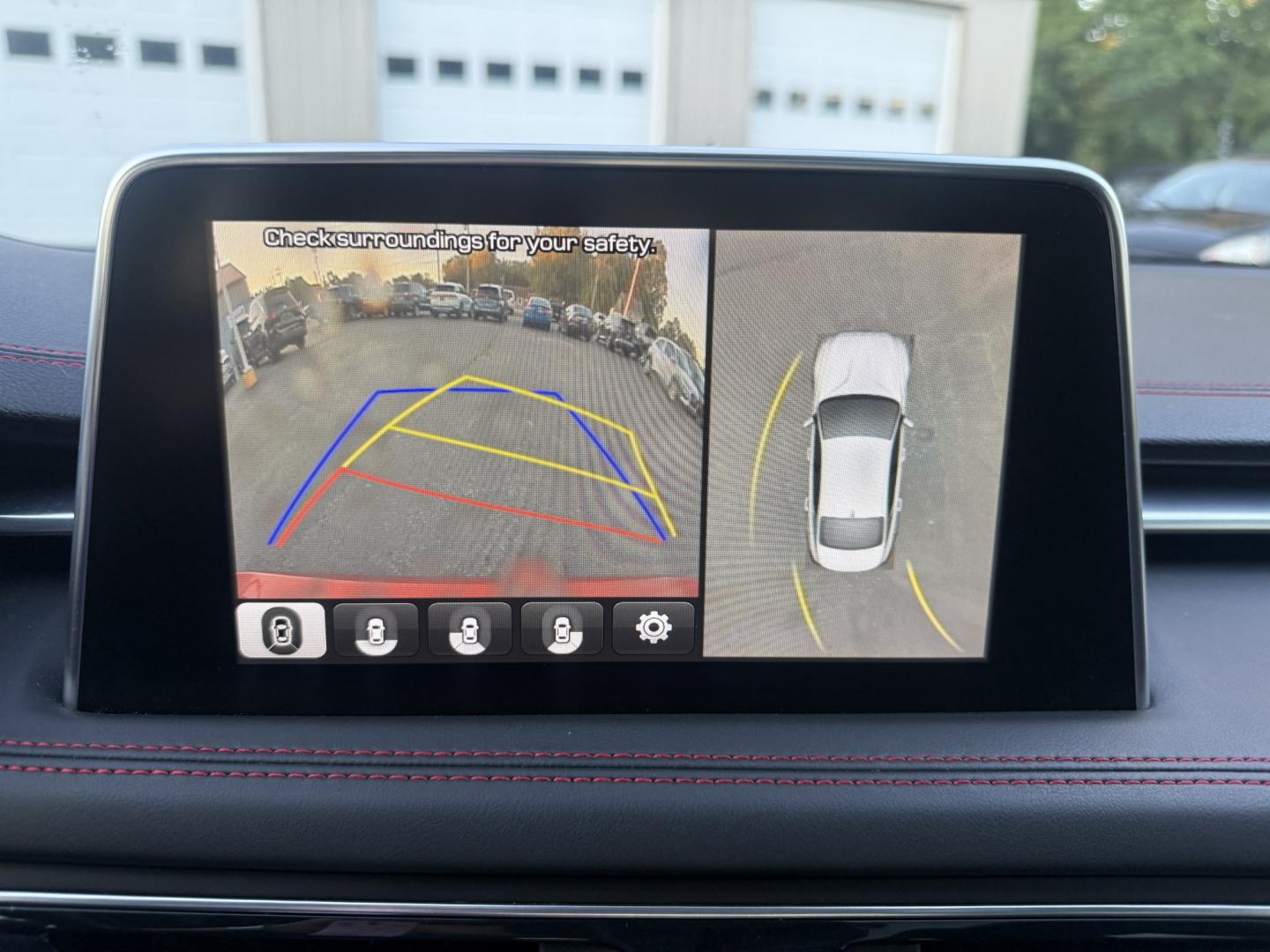 2019 Red /Black Genesis G70 Advance AWD (KMTG44LA2KU) with an 2.0L I4 DOHC 16V Turbo engine, Automatic transmission, located at 547 E. Main St., Orwell, OH, 44076, (440) 437-5893, 41.535435, -80.847855 - 2019 Genesis G70 Advance AWD – The Sedan That Makes the Drive Feel Like the Point Some cars get you there. This one makes you look forward to the trip. The 2019 Genesis G70 Advance AWD was built to go after the German sport sedans, and it has the presence to match. Finished in Havana Red on 19" g- Photo#17