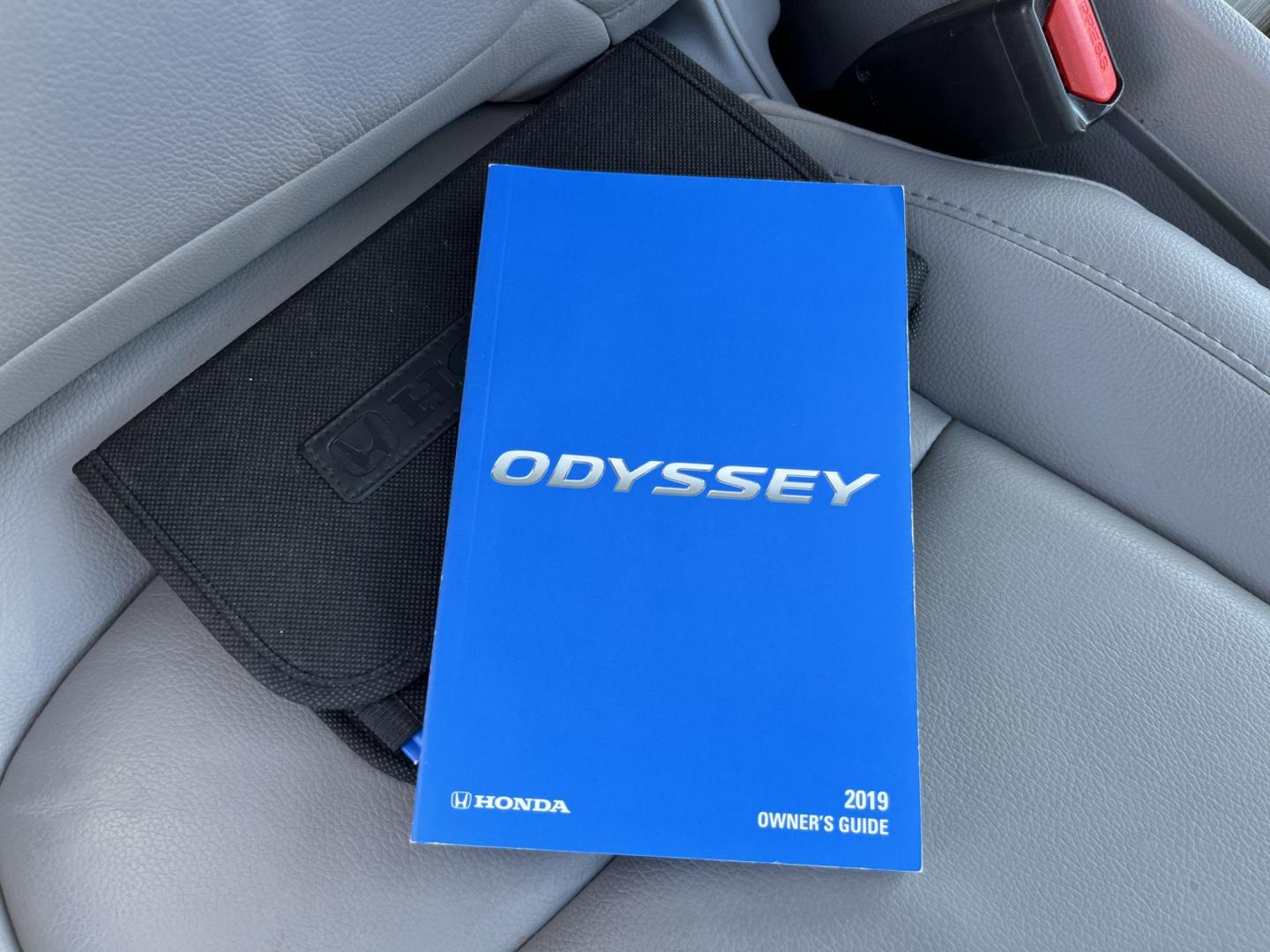2019 Blue /Gray Honda Odyssey EX-L NAV RES (5FNRL6H71KB) with an 3.5L V6 SOHC 24V engine, Automatic transmission, located at 11115 Chardon Rd. , Chardon, OH, 44024, (440) 214-9705, 41.580246, -81.241943 - 2019 Honda Odyssey EX-L with Navigation and Rear Entertainment – Family Luxury That Makes the Miles Easier If you want a minivan that feels a step above and still handles real family life, this 2019 Honda Odyssey EX-L is a strong choice. Honda’s reputation for reliability meets a cabin built ar- Photo#44
