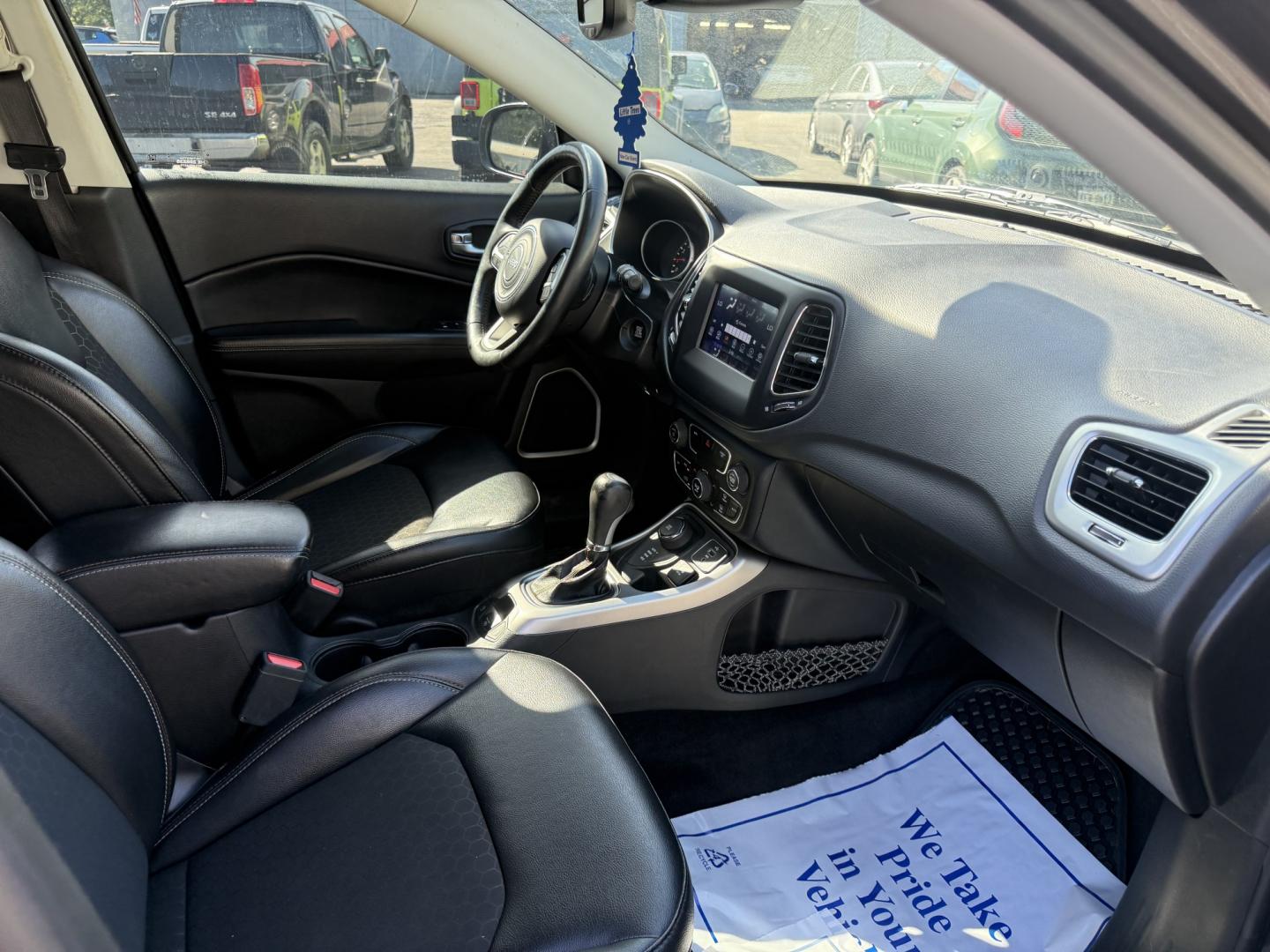 2018 Gray /Black Jeep Compass Latitude 4WD (3C4NJDBB9JT) with an 2.4L I4 DOHC 16V engine, Automatic transmission, located at 547 E. Main St., Orwell, OH, 44076, (440) 437-5893, 41.535435, -80.847855 - 2018 Jeep Compass Latitude 4WD – Compact Jeep Capability with Fresh Tires and Brakes If you want a smaller SUV that still feels like a Jeep, this 2018 Compass Latitude 4WD is a practical, confidence-inspiring choice. Jeep Active Drive 1 with selectable driving modes and available 4WD give you ext- Photo#39