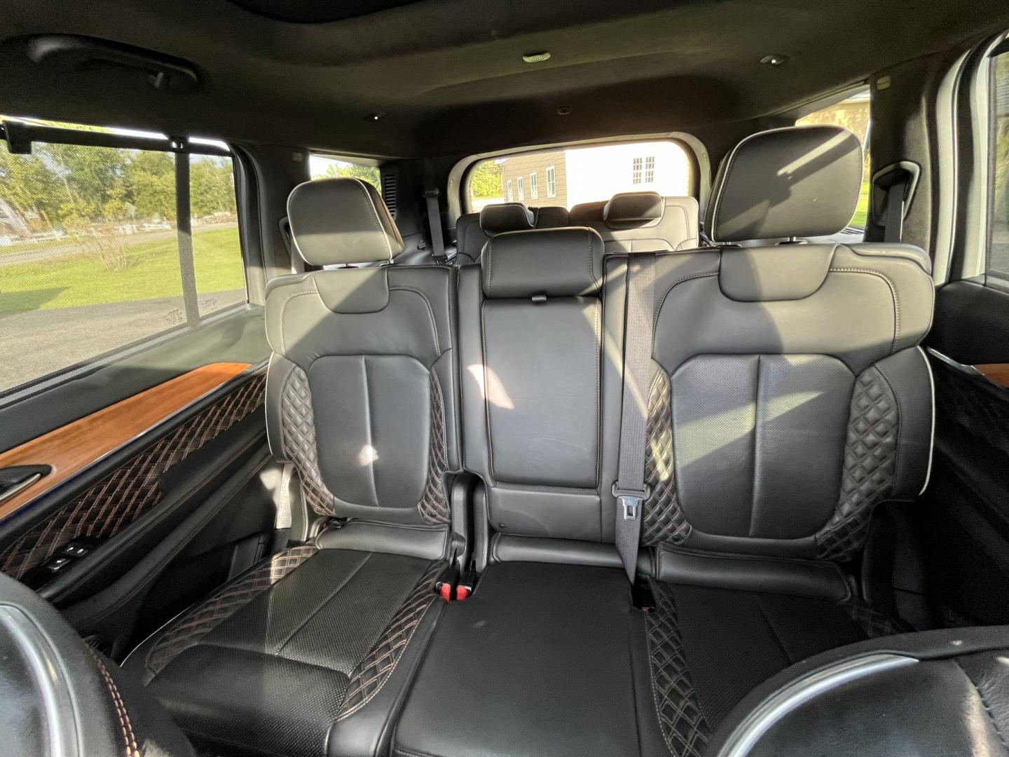 2022 White /Brown Jeep Grand Cherokee L Summit 4WD (1C4RJKET7N8) with an 5.7L V8 OHV 16V engine, Automatic transmission, located at 11115 Chardon Rd. , Chardon, OH, 44024, (440) 214-9705, 41.580246, -81.241943 - 2022 Jeep Grand Cherokee L Summit Reserve 4x4 – Rare Luxury, Real Capability, and Flagship Presence This is not a typical family SUV. The 2022 Grand Cherokee L Summit Reserve 4x4 is the most exclusive version of Jeep’s three-row flagship — the one built for buyers who want first-class comfort- Photo#36