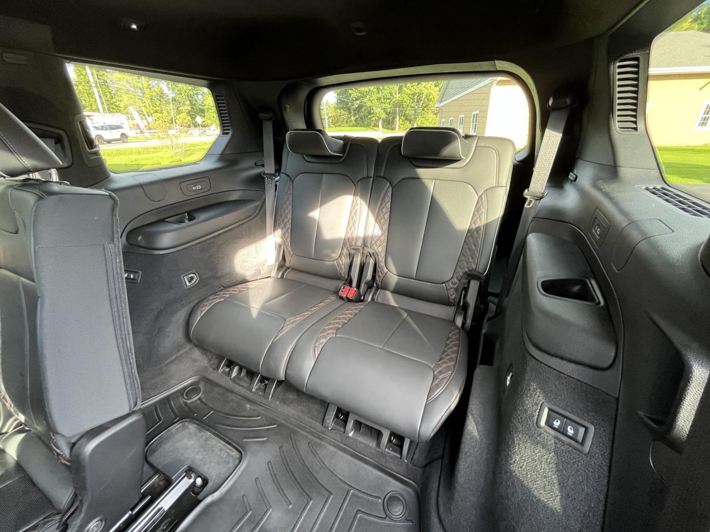 2022 White /Brown Jeep Grand Cherokee L Summit 4WD (1C4RJKET7N8) with an 5.7L V8 OHV 16V engine, Automatic transmission, located at 11115 Chardon Rd. , Chardon, OH, 44024, (440) 214-9705, 41.580246, -81.241943 - 2022 Jeep Grand Cherokee L Summit Reserve 4x4 – Rare Luxury, Real Capability, and Flagship Presence This is not a typical family SUV. The 2022 Grand Cherokee L Summit Reserve 4x4 is the most exclusive version of Jeep’s three-row flagship — the one built for buyers who want first-class comfort- Photo#41