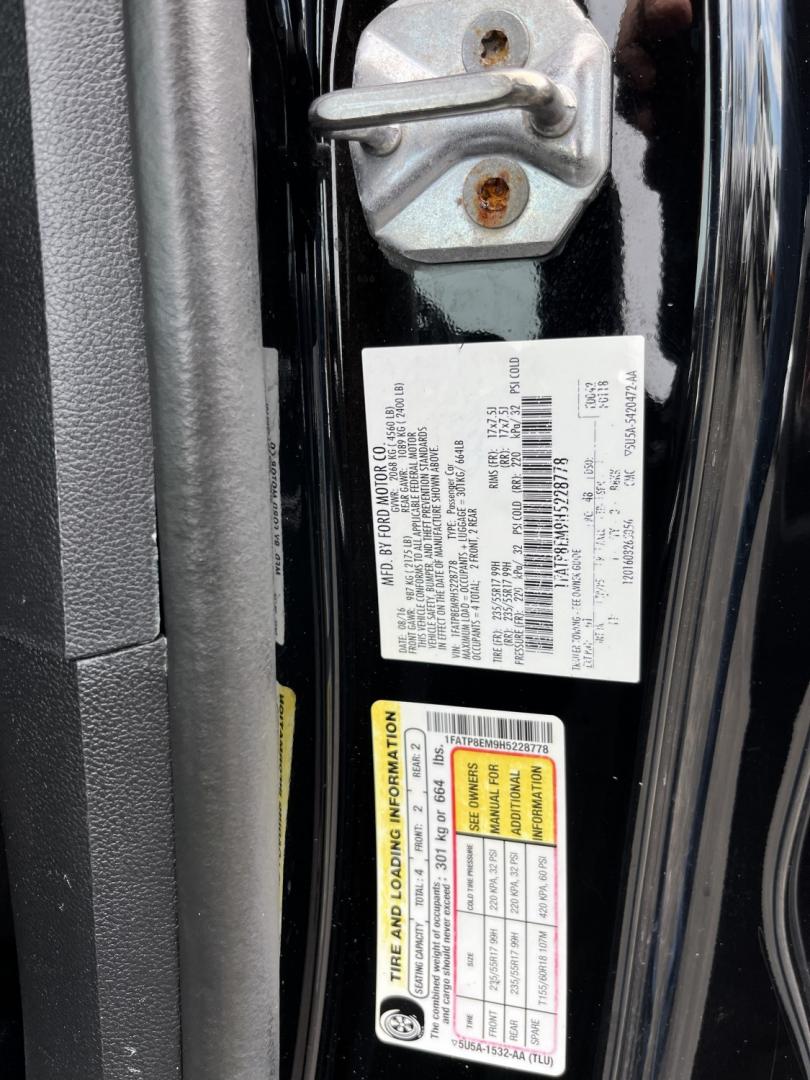 2017 Black /Black Ford Mustang V6 Convertible (1FATP8EM9H5) with an 3.7L V6 DOHC 24V engine, Automatic transmission, located at 11115 Chardon Rd. , Chardon, OH, 44024, (440) 214-9705, 41.580246, -81.241943 - 2017 Ford Mustang Convertible – Open-Air Mustang Feel with V6 Confidence Some cars get you there. A Mustang Convertible makes you want to take the long way. This 2017 Ford Mustang Convertible in Shadow Black has that classic look, with a power soft top you can drop when the weather is right. The- Photo#21