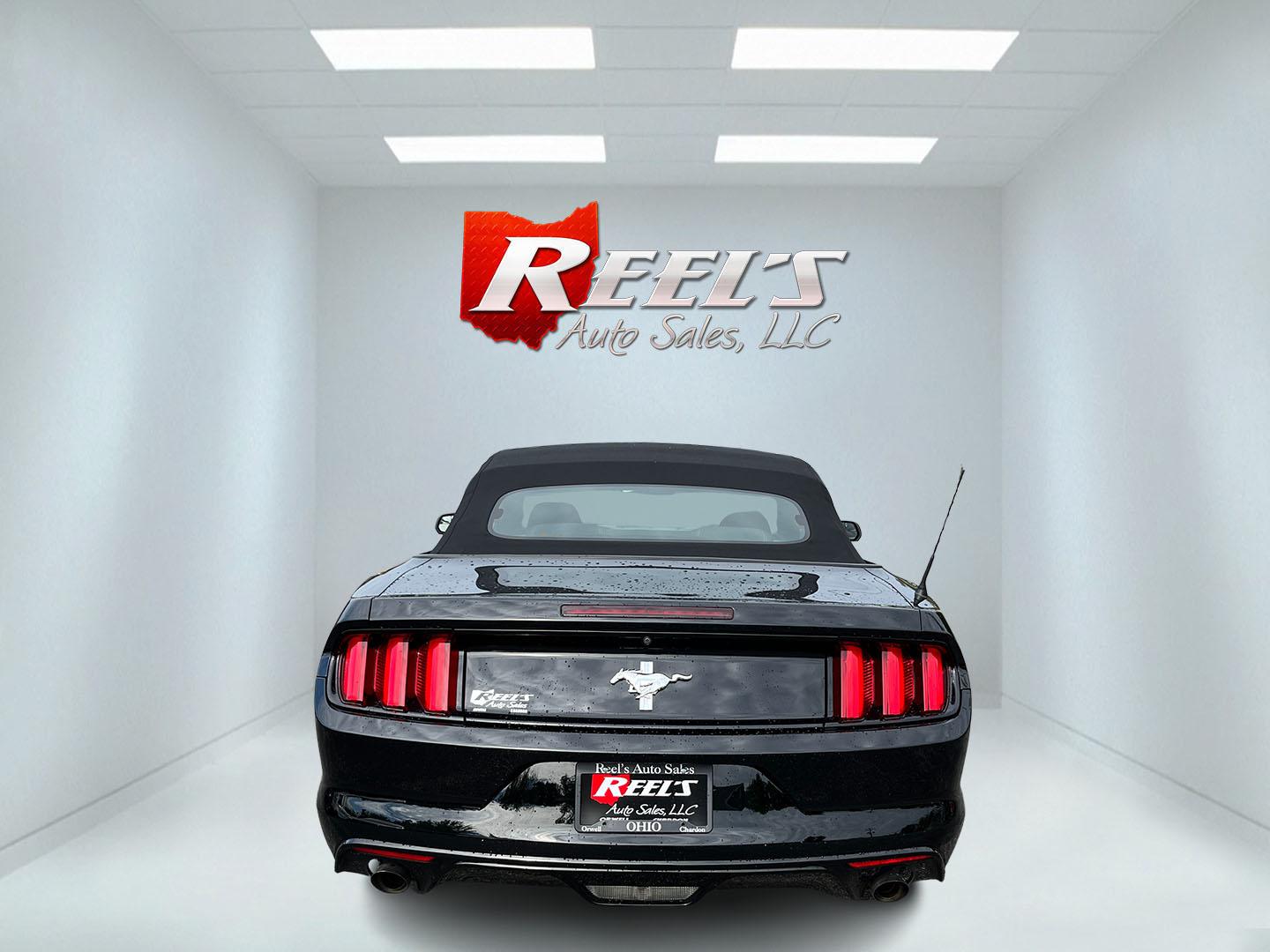 2017 Black /Black Ford Mustang V6 Convertible (1FATP8EM9H5) with an 3.7L V6 DOHC 24V engine, Automatic transmission, located at 11115 Chardon Rd. , Chardon, OH, 44024, (440) 214-9705, 41.580246, -81.241943 - 2017 Ford Mustang Convertible – Open-Air Mustang Feel with V6 Confidence Some cars get you there. A Mustang Convertible makes you want to take the long way. This 2017 Ford Mustang Convertible in Shadow Black has that classic look, with a power soft top you can drop when the weather is right. The- Photo#10