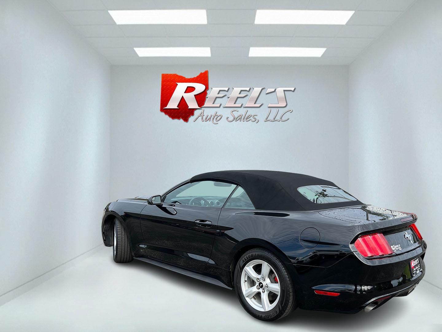 2017 Black /Black Ford Mustang V6 Convertible (1FATP8EM9H5) with an 3.7L V6 DOHC 24V engine, Automatic transmission, located at 11115 Chardon Rd. , Chardon, OH, 44024, (440) 214-9705, 41.580246, -81.241943 - 2017 Ford Mustang Convertible – Open-Air Mustang Feel with V6 Confidence Some cars get you there. A Mustang Convertible makes you want to take the long way. This 2017 Ford Mustang Convertible in Shadow Black has that classic look, with a power soft top you can drop when the weather is right. The- Photo#11