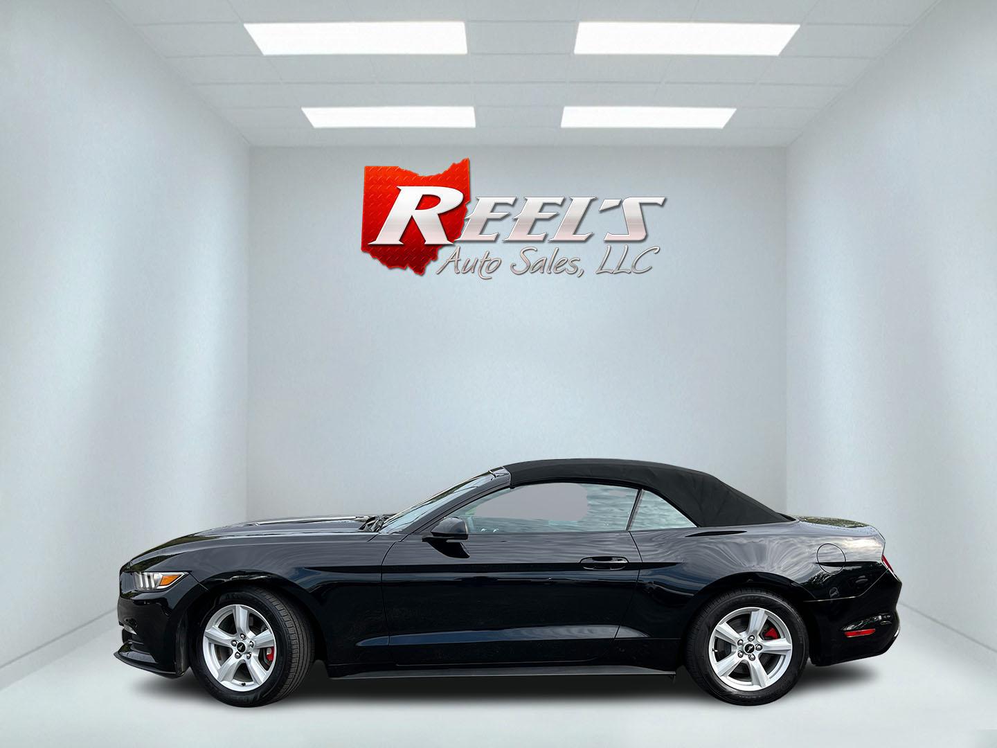 2017 Black /Black Ford Mustang V6 Convertible (1FATP8EM9H5) with an 3.7L V6 DOHC 24V engine, Automatic transmission, located at 11115 Chardon Rd. , Chardon, OH, 44024, (440) 214-9705, 41.580246, -81.241943 - 2017 Ford Mustang Convertible – Open-Air Mustang Feel with V6 Confidence Some cars get you there. A Mustang Convertible makes you want to take the long way. This 2017 Ford Mustang Convertible in Shadow Black has that classic look, with a power soft top you can drop when the weather is right. The- Photo#13