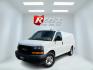 2023 White /Gray GMC Savana G2500 Cargo (1GTW7AFPXP1) with an 4.3L V6 engine, Automatic transmission, located at 11115 Chardon Rd. , Chardon, OH, 44024, (440) 214-9705, 41.580246, -81.241943 - 023 GMC Savana 2500 Cargo Van – Work-Ready Hauler with Real Payload If you need a van that earns its keep, this 2023 GMC Savana 2500 Cargo is built for the job. Finished in Summit White, it has the straightforward look of a commercial van that is ready to work, not just sit on the lot. The 4.3L V- Photo#0