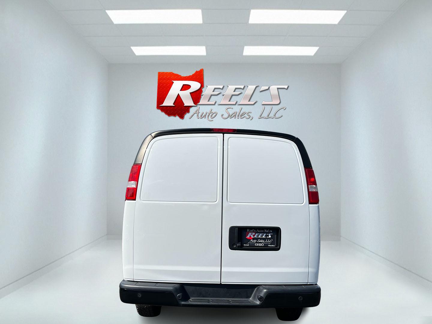 2023 White /Gray GMC Savana G2500 Cargo (1GTW7AFPXP1) with an 4.3L V6 engine, Automatic transmission, located at 11115 Chardon Rd. , Chardon, OH, 44024, (440) 214-9705, 41.580246, -81.241943 - 023 GMC Savana 2500 Cargo Van – Work-Ready Hauler with Real Payload If you need a van that earns its keep, this 2023 GMC Savana 2500 Cargo is built for the job. Finished in Summit White, it has the straightforward look of a commercial van that is ready to work, not just sit on the lot. The 4.3L V- Photo#8