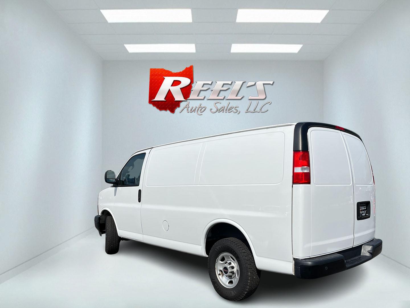 2023 White /Gray GMC Savana G2500 Cargo (1GTW7AFPXP1) with an 4.3L V6 engine, Automatic transmission, located at 11115 Chardon Rd. , Chardon, OH, 44024, (440) 214-9705, 41.580246, -81.241943 - 023 GMC Savana 2500 Cargo Van – Work-Ready Hauler with Real Payload If you need a van that earns its keep, this 2023 GMC Savana 2500 Cargo is built for the job. Finished in Summit White, it has the straightforward look of a commercial van that is ready to work, not just sit on the lot. The 4.3L V- Photo#9