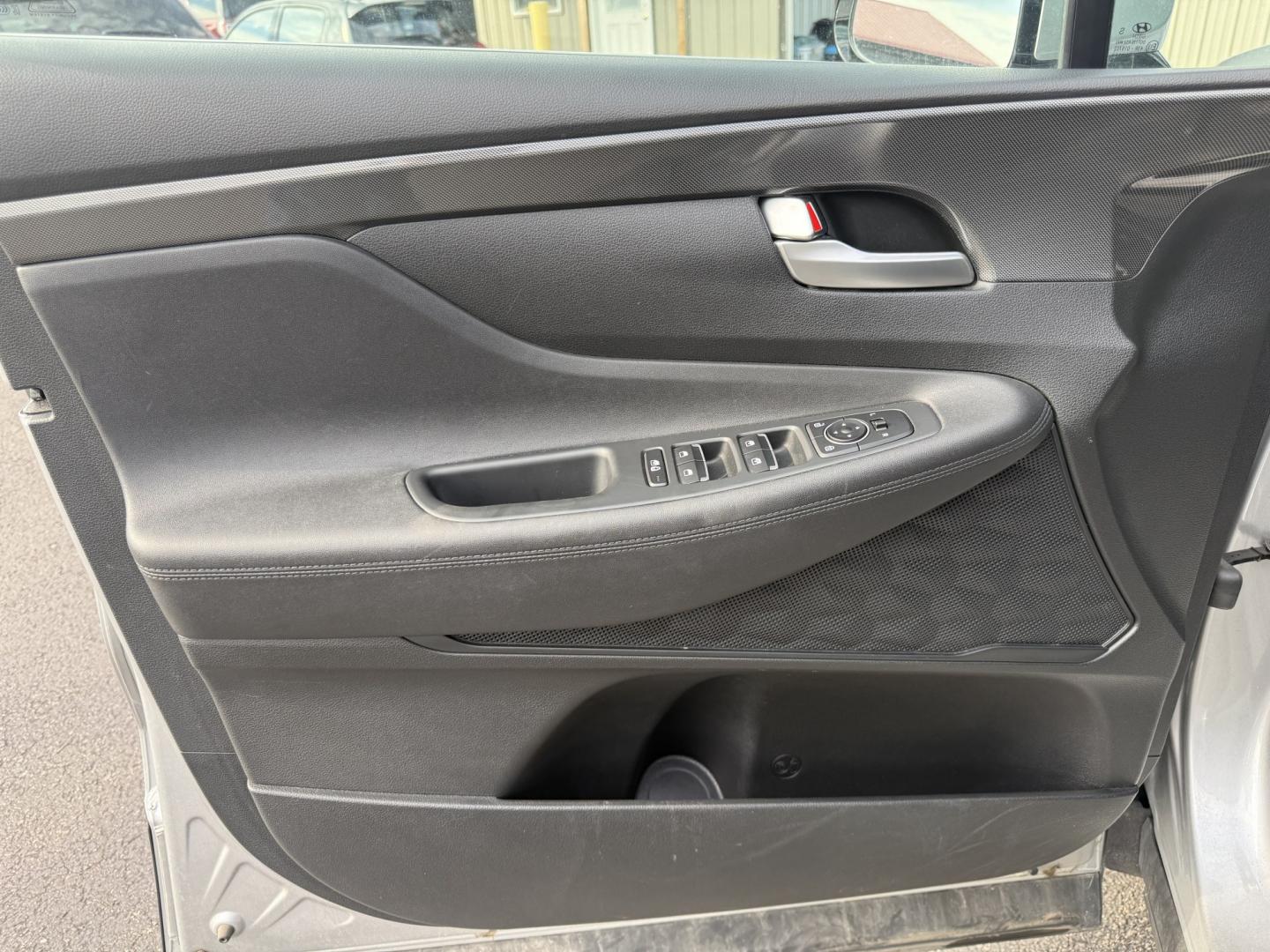 2023 Silver /Black Hyundai Santa Fe SEL AWD (5NMS2DAJ7PH) with an 2.5L I4 DOHC 16V engine, Automatic transmission, located at 547 E. Main St., Orwell, OH, 44076, (440) 437-5893, 41.535435, -80.847855 - 2023 Hyundai Santa Fe SEL AWD – Family-Ready Midsize Comfort with Fresh Tires If you want a midsize SUV that handles family life and changing weather without feeling oversized, this 2023 Hyundai Santa Fe SEL AWD is a strong fit. Finished in Shimmering Silver, with LED daytime running lights and d- Photo#17