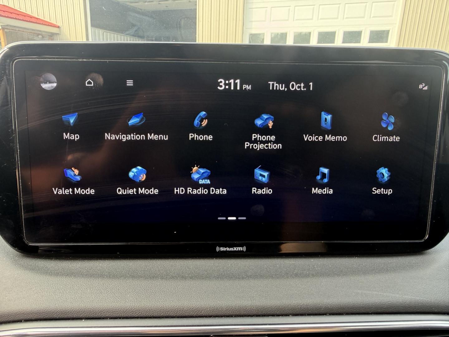 2023 Silver /Black Hyundai Santa Fe SEL AWD (5NMS2DAJ7PH) with an 2.5L I4 DOHC 16V engine, Automatic transmission, located at 547 E. Main St., Orwell, OH, 44076, (440) 437-5893, 41.535435, -80.847855 - 2023 Hyundai Santa Fe SEL AWD – Family-Ready Midsize Comfort with Fresh Tires If you want a midsize SUV that handles family life and changing weather without feeling oversized, this 2023 Hyundai Santa Fe SEL AWD is a strong fit. Finished in Shimmering Silver, with LED daytime running lights and d- Photo#25