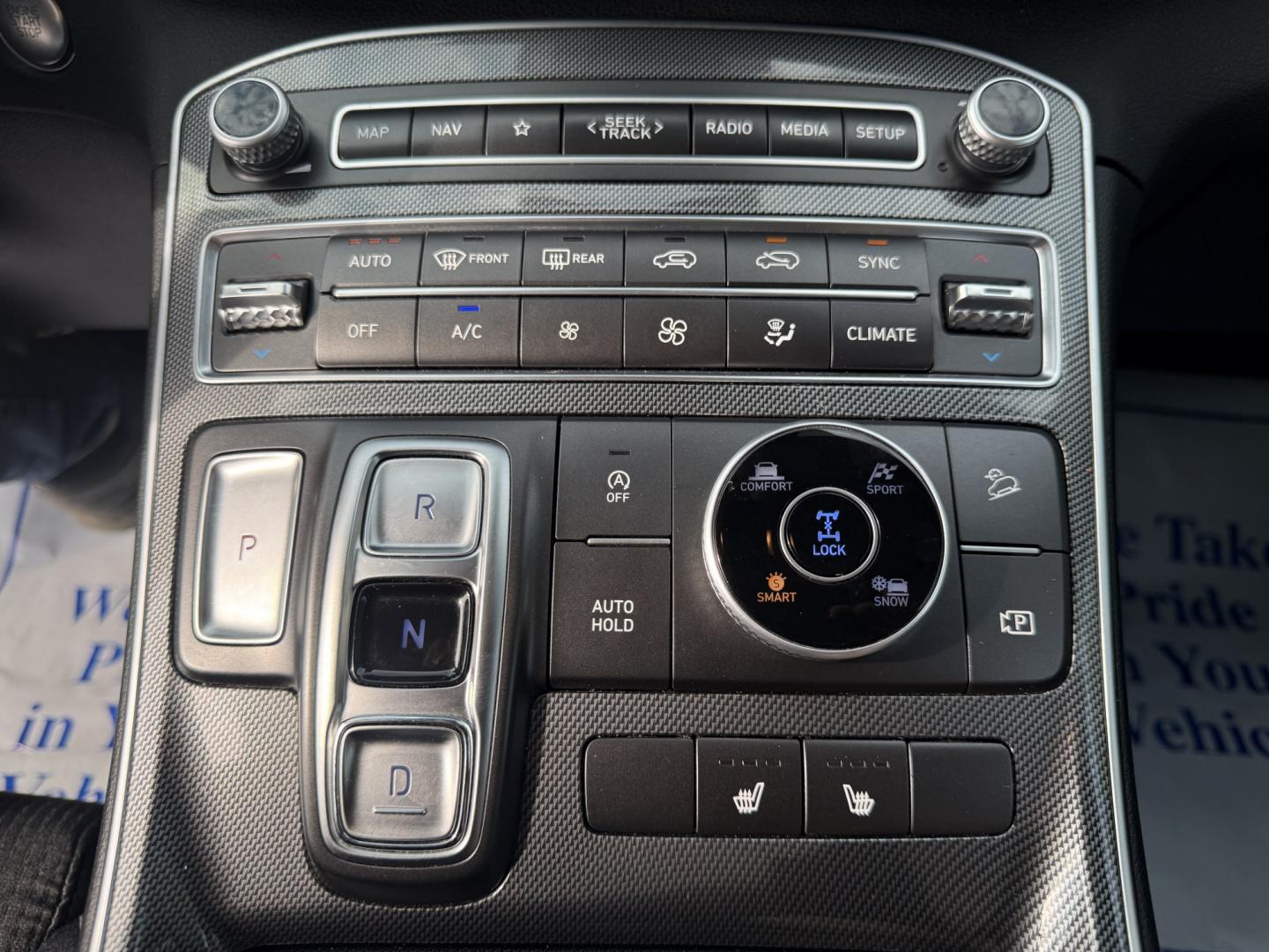 2023 Silver /Black Hyundai Santa Fe SEL AWD (5NMS2DAJ7PH) with an 2.5L I4 DOHC 16V engine, Automatic transmission, located at 547 E. Main St., Orwell, OH, 44076, (440) 437-5893, 41.535435, -80.847855 - 2023 Hyundai Santa Fe SEL AWD – Family-Ready Midsize Comfort with Fresh Tires If you want a midsize SUV that handles family life and changing weather without feeling oversized, this 2023 Hyundai Santa Fe SEL AWD is a strong fit. Finished in Shimmering Silver, with LED daytime running lights and d- Photo#26