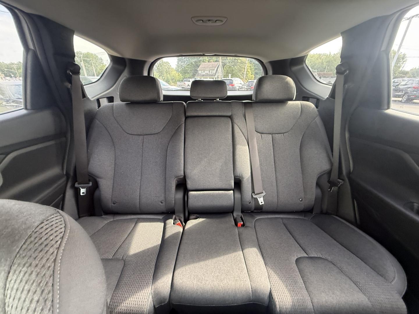 2023 Silver /Black Hyundai Santa Fe SEL AWD (5NMS2DAJ7PH) with an 2.5L I4 DOHC 16V engine, Automatic transmission, located at 547 E. Main St., Orwell, OH, 44076, (440) 437-5893, 41.535435, -80.847855 - 2023 Hyundai Santa Fe SEL AWD – Family-Ready Midsize Comfort with Fresh Tires If you want a midsize SUV that handles family life and changing weather without feeling oversized, this 2023 Hyundai Santa Fe SEL AWD is a strong fit. Finished in Shimmering Silver, with LED daytime running lights and d- Photo#27