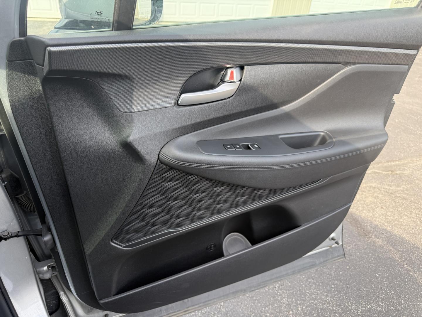 2023 Silver /Black Hyundai Santa Fe SEL AWD (5NMS2DAJ7PH) with an 2.5L I4 DOHC 16V engine, Automatic transmission, located at 547 E. Main St., Orwell, OH, 44076, (440) 437-5893, 41.535435, -80.847855 - 2023 Hyundai Santa Fe SEL AWD – Family-Ready Midsize Comfort with Fresh Tires If you want a midsize SUV that handles family life and changing weather without feeling oversized, this 2023 Hyundai Santa Fe SEL AWD is a strong fit. Finished in Shimmering Silver, with LED daytime running lights and d- Photo#45