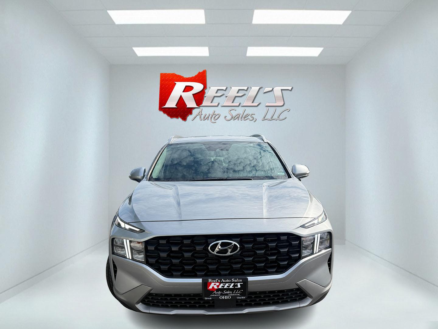 2023 Silver /Black Hyundai Santa Fe SEL AWD (5NMS2DAJ7PH) with an 2.5L I4 DOHC 16V engine, Automatic transmission, located at 547 E. Main St., Orwell, OH, 44076, (440) 437-5893, 41.535435, -80.847855 - 2023 Hyundai Santa Fe SEL AWD – Family-Ready Midsize Comfort with Fresh Tires If you want a midsize SUV that handles family life and changing weather without feeling oversized, this 2023 Hyundai Santa Fe SEL AWD is a strong fit. Finished in Shimmering Silver, with LED daytime running lights and d- Photo#1
