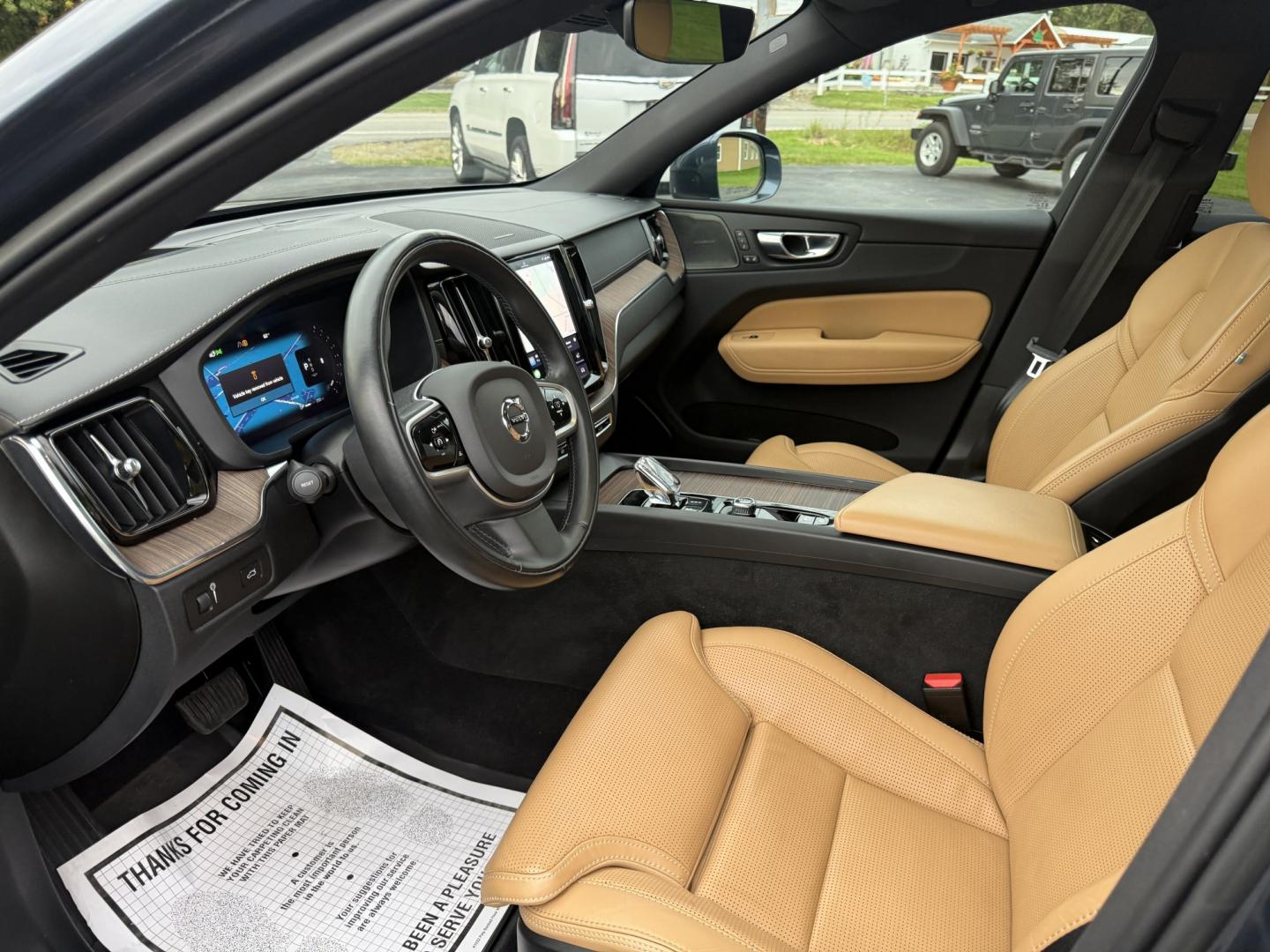 2022 Blue /Brown Volvo XC60 B6 Inscription AWD (YV4062RL3N1) with an 2.0L I4 DOHC 16V Twin Charged engine, Automatc transmission, located at 11115 Chardon Rd. , Chardon, OH, 44024, (440) 214-9705, 41.580246, -81.241943 - 2022 Volvo XC60 B6 AWD Inscription – Scandinavian Luxury, Quiet Confidence, and One-Owner Prestige! This is not just another crossover. This 2022 Volvo XC60 B6 AWD Inscription is the kind of vehicle you settle into and immediately feel the difference. The Inscription badge is Volvo’s statement- Photo#7