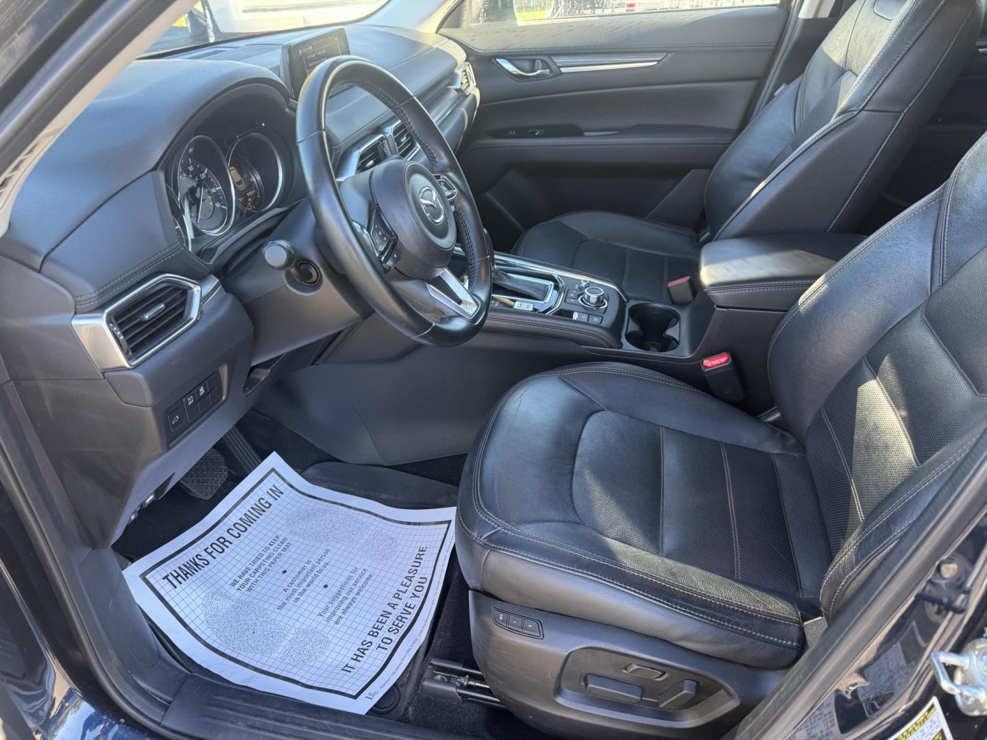 2018 Blue /Black Mazda CX-5 Grand Touring AWD (JM3KFBDM9J0) with an 2.5L I4 DOHC 16V engine, Automatc transmission, located at 11115 Chardon Rd. , Chardon, OH, 44024, (440) 214-9705, 41.580246, -81.241943 - 2018 Mazda CX-5 Grand Touring AWD – Deep Crystal Blue, Bose Sound, and That Signature Mazda Drive! This 2018 Mazda CX-5 Grand Touring AWD is the trim that makes a daily crossover feel special. Grand Touring is Mazda’s upscale statement: leather, memory seats, a power liftgate, and the kind of c- Photo#7
