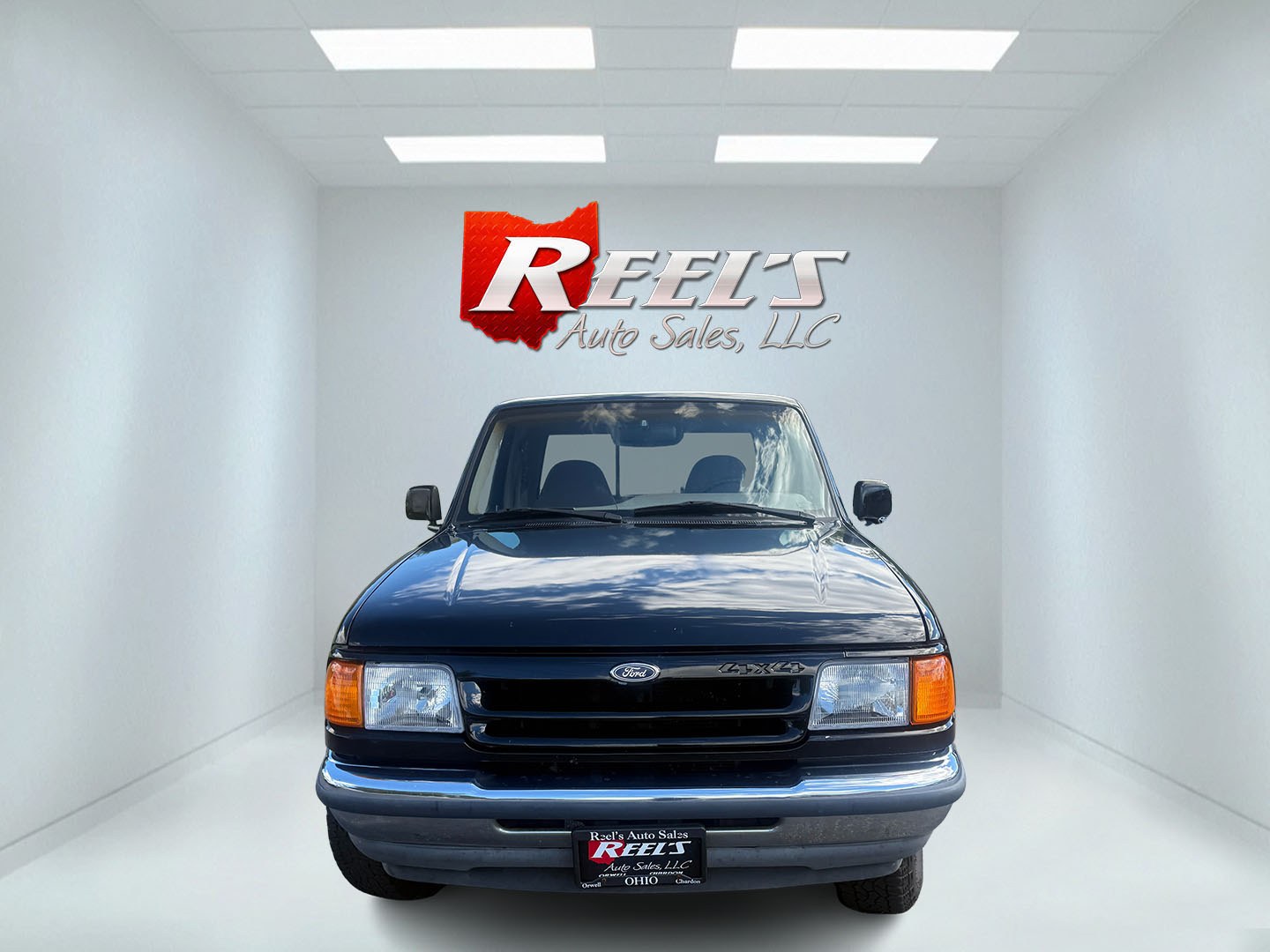 1993 Black /Tan Ford Ranger XLT SuperCab 4WD (1FTCR15X8PP) with an 4.0L V6 OHV 12V engine, Automatic transmission, located at 11115 Chardon Rd. , Chardon, OH, 44024, (440) 214-9705, 41.580246, -81.241943- Photo#1