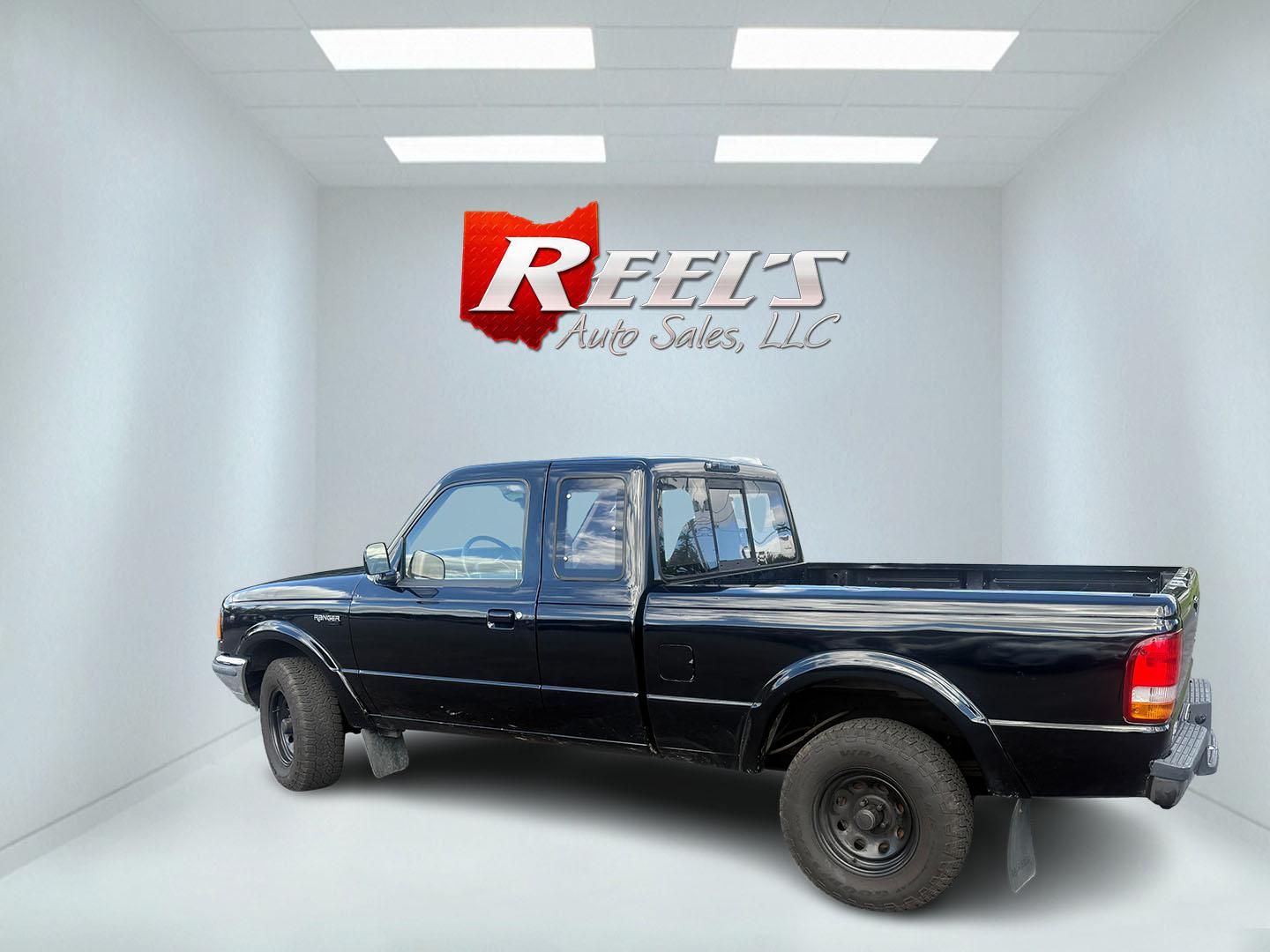 1993 Black /Tan Ford Ranger XLT SuperCab 4WD (1FTCR15X8PP) with an 4.0L V6 OHV 12V engine, Automatic transmission, located at 11115 Chardon Rd. , Chardon, OH, 44024, (440) 214-9705, 41.580246, -81.241943- Photo#14