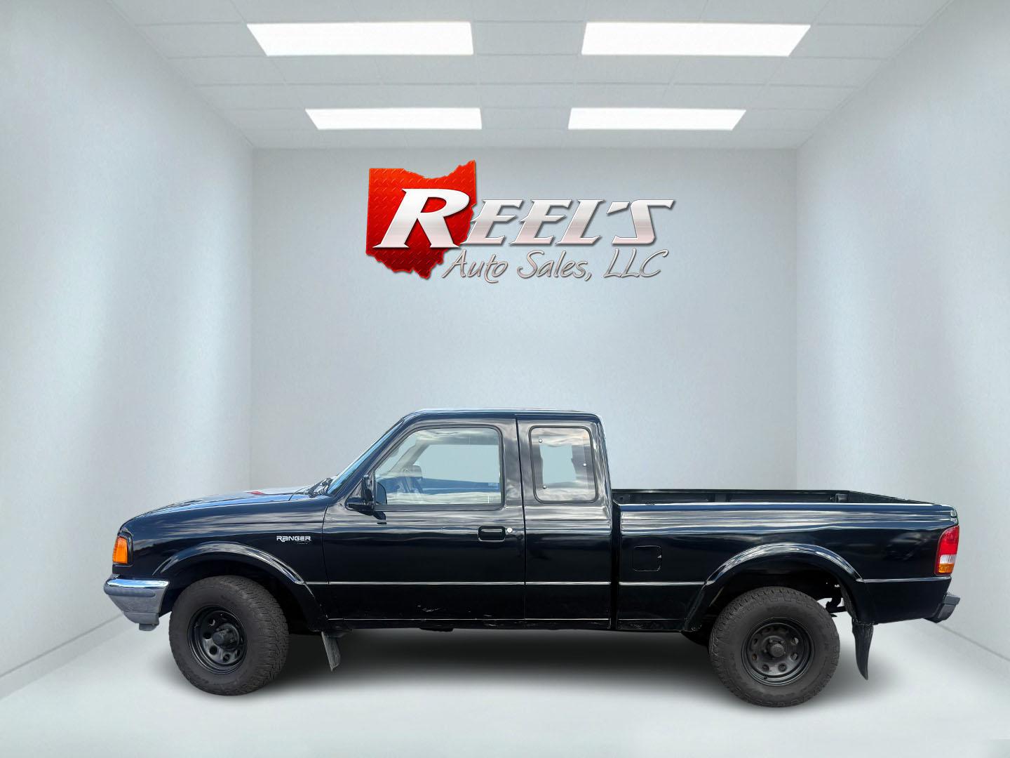 1993 Black /Tan Ford Ranger XLT SuperCab 4WD (1FTCR15X8PP) with an 4.0L V6 OHV 12V engine, Automatic transmission, located at 11115 Chardon Rd. , Chardon, OH, 44024, (440) 214-9705, 41.580246, -81.241943- Photo#16