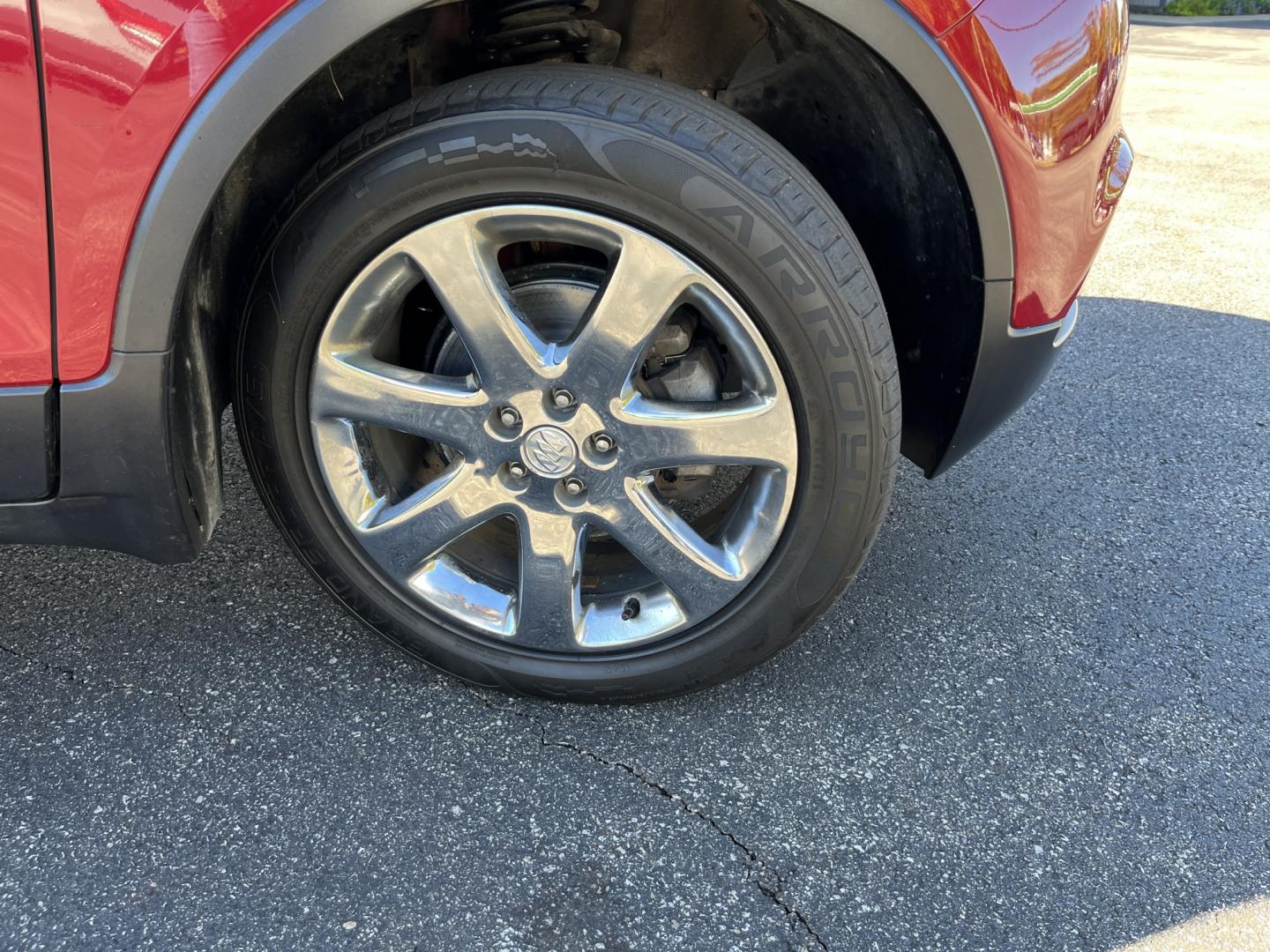 2019 Red /Black Buick Encore Essence AWD (KL4CJGSB4KB) with an 1.4L I4 DOHC 16V TURBO engine, 6A transmission, located at 11115 Chardon Rd. , Chardon, OH, 44024, (440) 214-9705, 41.580246, -81.241943- Photo#4