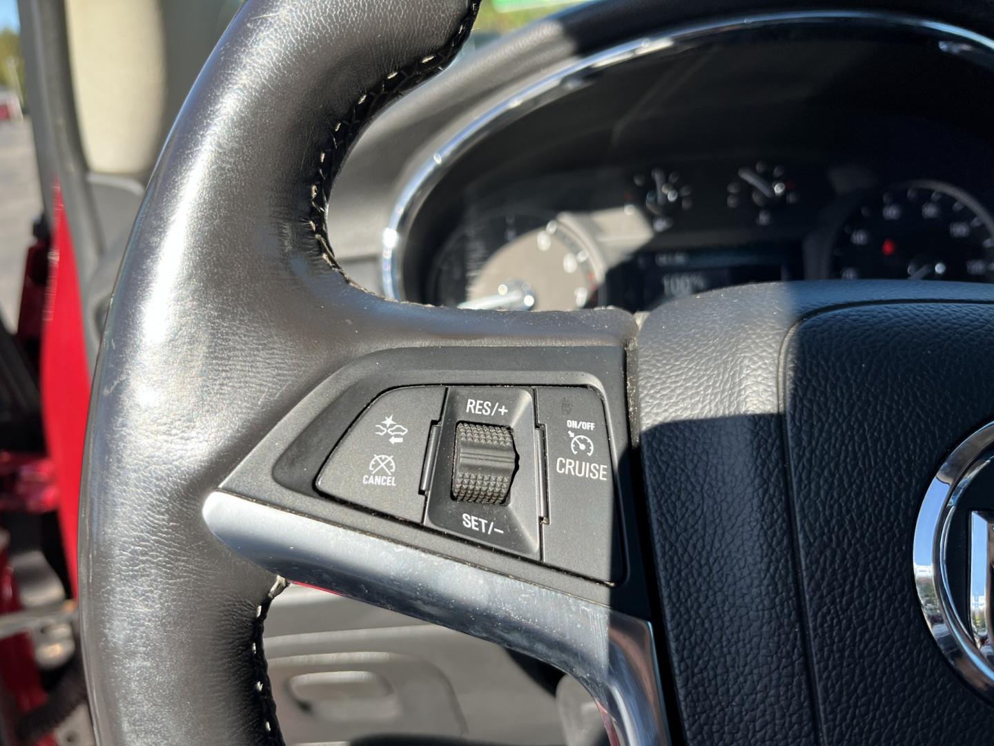 2019 Red /Black Buick Encore Essence AWD (KL4CJGSB4KB) with an 1.4L I4 DOHC 16V TURBO engine, 6A transmission, located at 11115 Chardon Rd. , Chardon, OH, 44024, (440) 214-9705, 41.580246, -81.241943- Photo#21