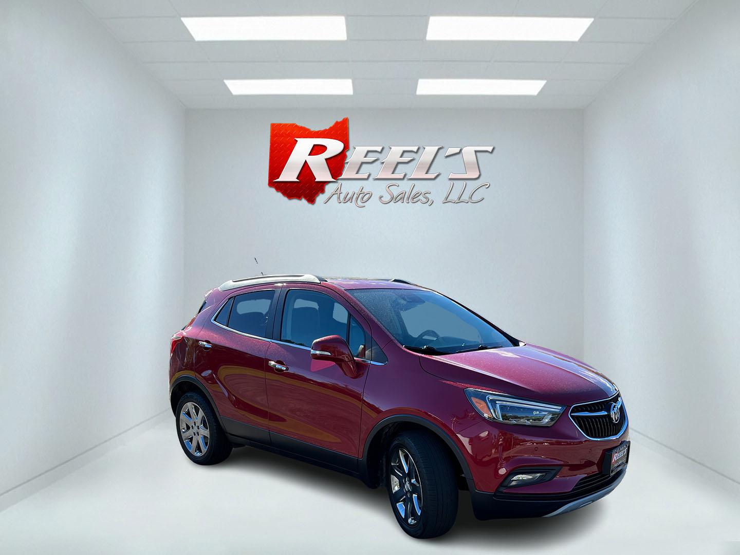 2019 Red /Black Buick Encore Essence AWD (KL4CJGSB4KB) with an 1.4L I4 DOHC 16V TURBO engine, 6A transmission, located at 11115 Chardon Rd. , Chardon, OH, 44024, (440) 214-9705, 41.580246, -81.241943- Photo#2