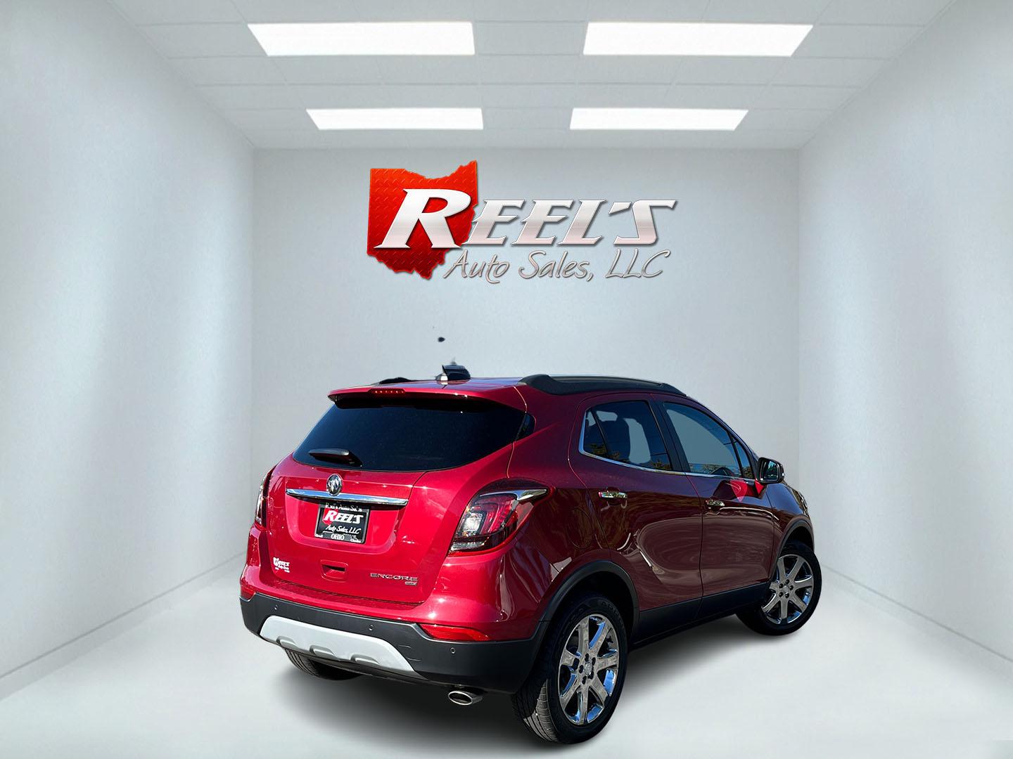 2019 Red /Black Buick Encore Essence AWD (KL4CJGSB4KB) with an 1.4L I4 DOHC 16V TURBO engine, 6A transmission, located at 11115 Chardon Rd. , Chardon, OH, 44024, (440) 214-9705, 41.580246, -81.241943- Photo#6