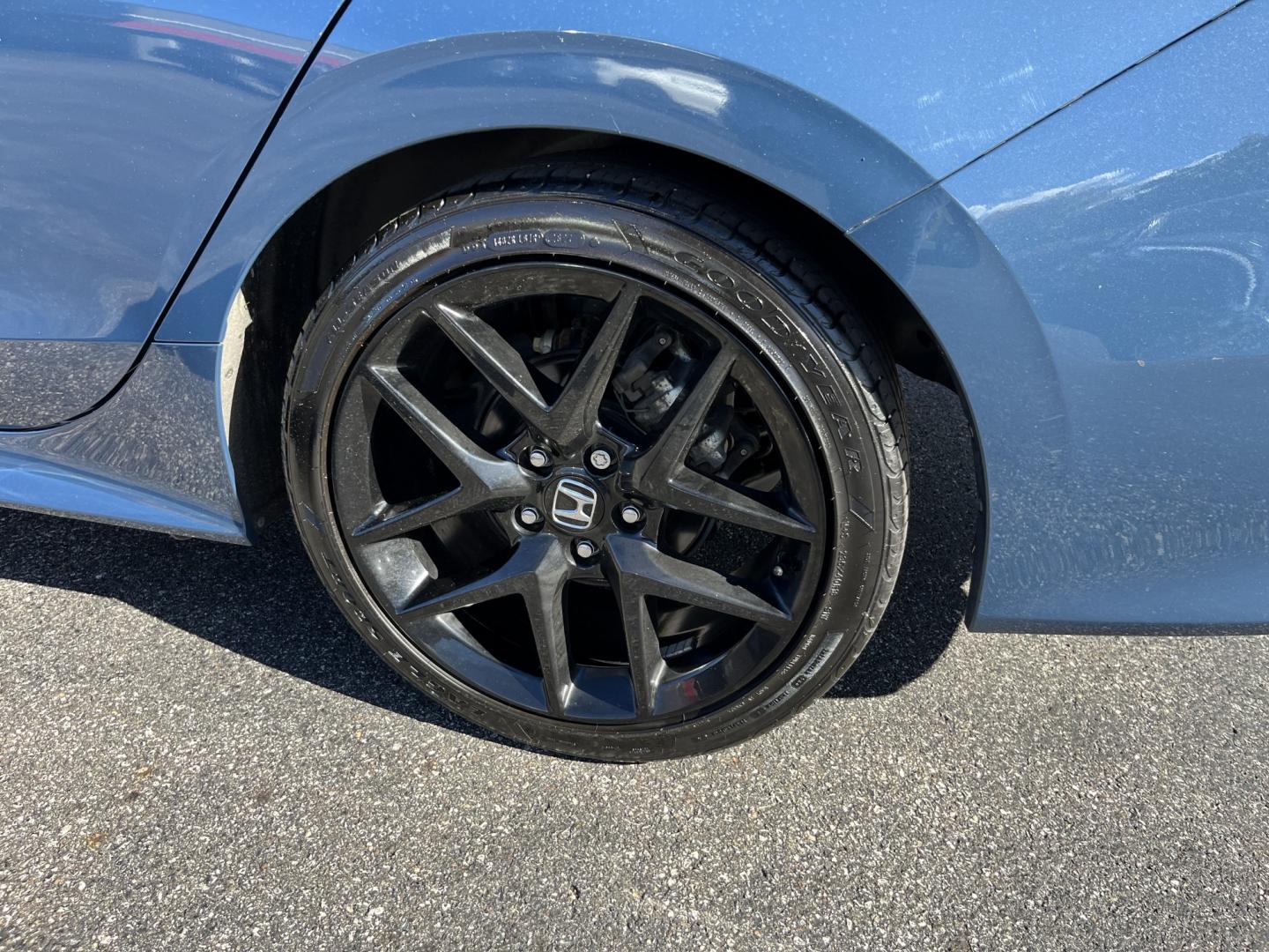 2025 Blue /Black Honda Civic Sport (2HGFE2F53SH) with an 2.0L I4 DOHC 16V engine, Automatic transmission, located at 11115 Chardon Rd. , Chardon, OH, 44024, (440) 214-9705, 41.580246, -81.241943- Photo#10
