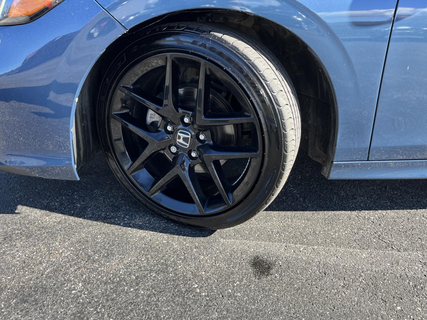 2025 Blue /Black Honda Civic Sport (2HGFE2F53SH) with an 2.0L I4 DOHC 16V engine, Automatic transmission, located at 11115 Chardon Rd. , Chardon, OH, 44024, (440) 214-9705, 41.580246, -81.241943- Photo#12