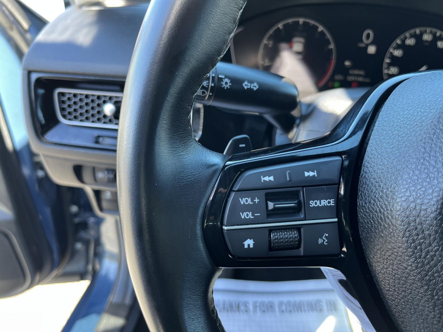 2025 Blue /Black Honda Civic Sport (2HGFE2F53SH) with an 2.0L I4 DOHC 16V engine, Automatic transmission, located at 11115 Chardon Rd. , Chardon, OH, 44024, (440) 214-9705, 41.580246, -81.241943- Photo#21