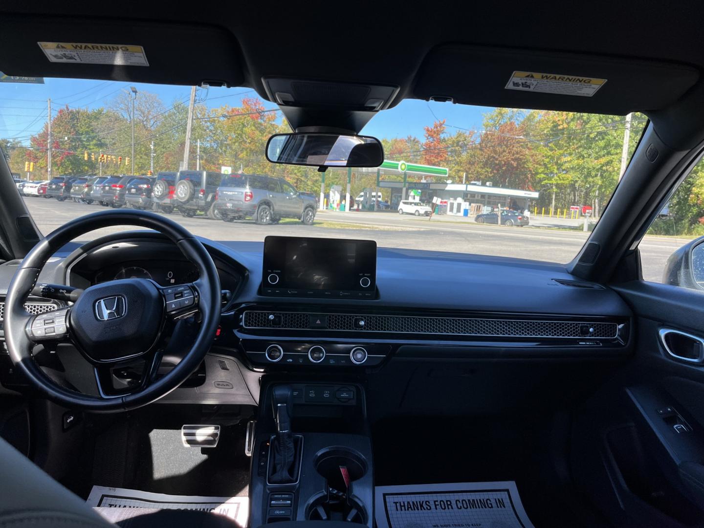 2025 Blue /Black Honda Civic Sport (2HGFE2F53SH) with an 2.0L I4 DOHC 16V engine, Automatic transmission, located at 11115 Chardon Rd. , Chardon, OH, 44024, (440) 214-9705, 41.580246, -81.241943- Photo#31