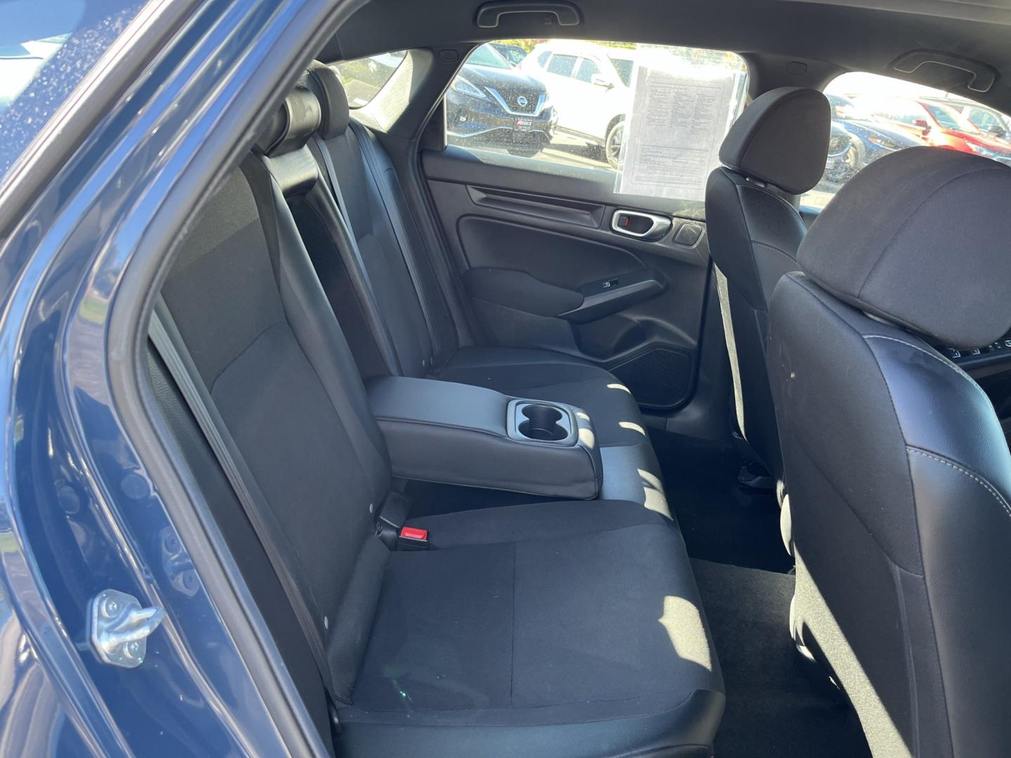 2025 Blue /Black Honda Civic Sport (2HGFE2F53SH) with an 2.0L I4 DOHC 16V engine, Automatic transmission, located at 11115 Chardon Rd. , Chardon, OH, 44024, (440) 214-9705, 41.580246, -81.241943- Photo#33
