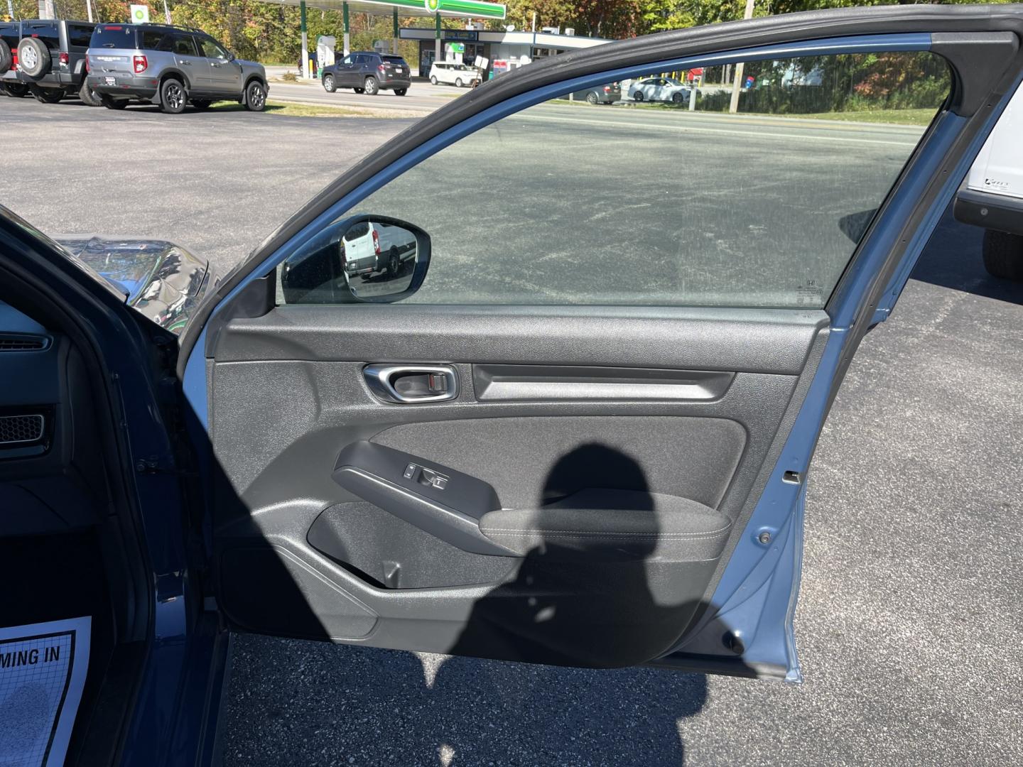 2025 Blue /Black Honda Civic Sport (2HGFE2F53SH) with an 2.0L I4 DOHC 16V engine, Automatic transmission, located at 11115 Chardon Rd. , Chardon, OH, 44024, (440) 214-9705, 41.580246, -81.241943- Photo#34