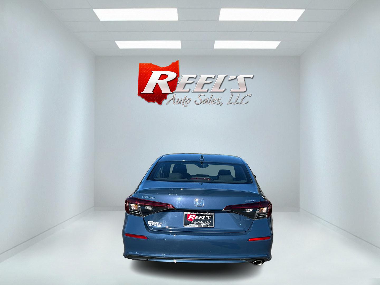 2025 Blue /Black Honda Civic Sport (2HGFE2F53SH) with an 2.0L I4 DOHC 16V engine, Automatic transmission, located at 11115 Chardon Rd. , Chardon, OH, 44024, (440) 214-9705, 41.580246, -81.241943- Photo#8