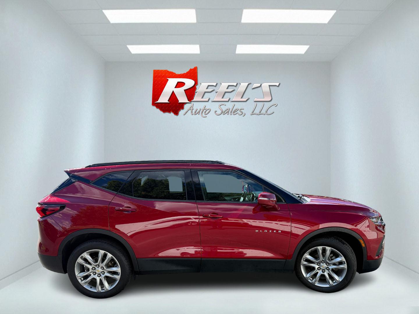 2019 Red /Black Chevrolet Blazer 3LT AWD (3GNKBHRSXKS) with an 3.6L V6 DOHC 24V engine, 9A transmission, located at 547 E. Main St., Orwell, OH, 44076, (440) 437-5893, 41.535435, -80.847855 - 2019 Chevrolet Blazer 3LT AWD – Sharper Midsize Style with a More Finished Cabin The 3LT is the step up in the Blazer lineup, and this 2019 AWD wears it well. Finished in Red Hot, with LED daytime running lights and dusk-sensing HID headlights, it has a clean, sporty look that stands apart from a- Photo#6
