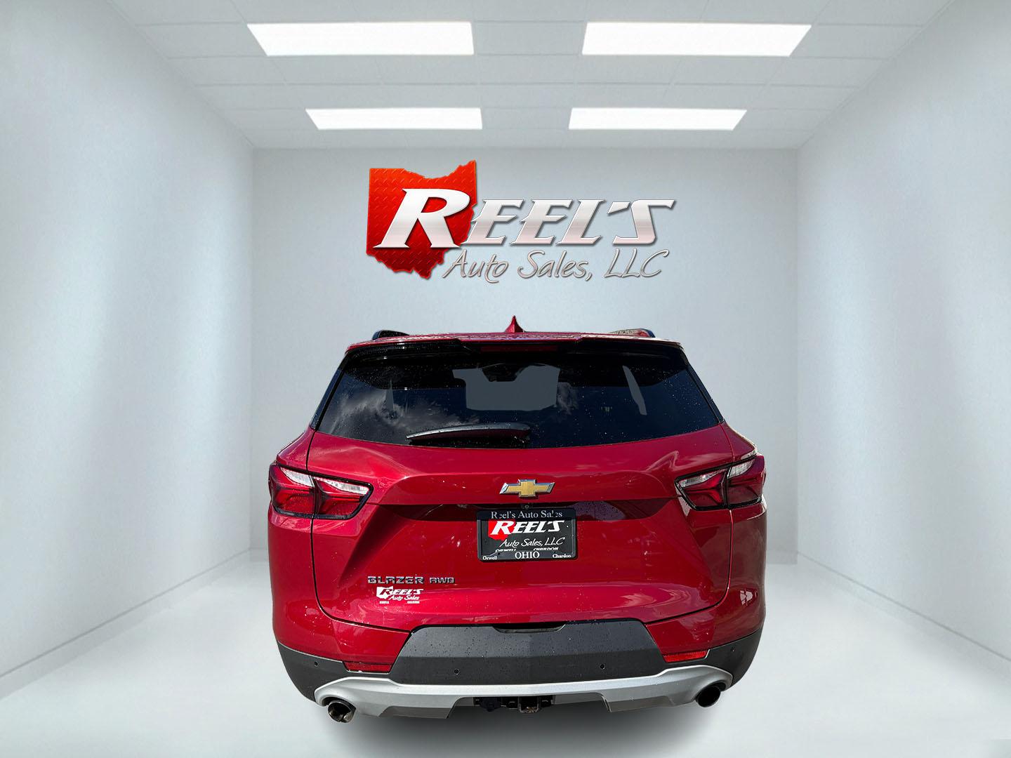 2019 Red /Black Chevrolet Blazer 3LT AWD (3GNKBHRSXKS) with an 3.6L V6 DOHC 24V engine, 9A transmission, located at 547 E. Main St., Orwell, OH, 44076, (440) 437-5893, 41.535435, -80.847855 - 2019 Chevrolet Blazer 3LT AWD – Sharper Midsize Style with a More Finished Cabin The 3LT is the step up in the Blazer lineup, and this 2019 AWD wears it well. Finished in Red Hot, with LED daytime running lights and dusk-sensing HID headlights, it has a clean, sporty look that stands apart from a- Photo#9