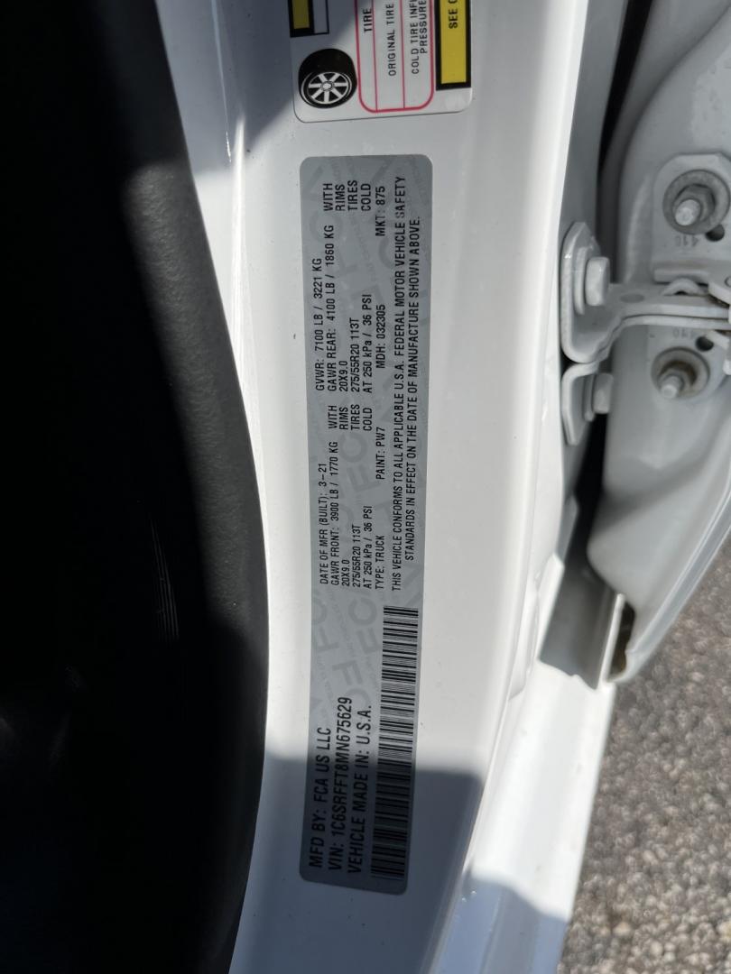 2021 Ram 1500 Big Horn Crew Cab SWB 4WD (1C6SRFFT8MN) with an 5.7L V8 OHV 16V engine, 8A transmission, located at 547 E. Main St., Orwell, OH, 44076, (440) 437-5893, 41.535435, -80.847855- Photo#19