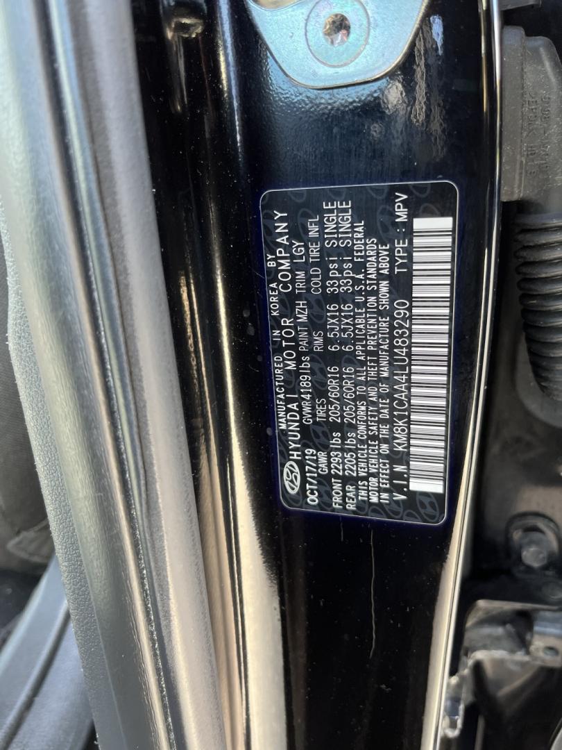 2020 Hyundai Kona SE AWD (KM8K1CAA4LU) with an 2.0L L4 DOHC 16V engine, 6A transmission, located at 547 E. Main St., Orwell, OH, 44076, (440) 437-5893, 41.535435, -80.847855- Photo#18