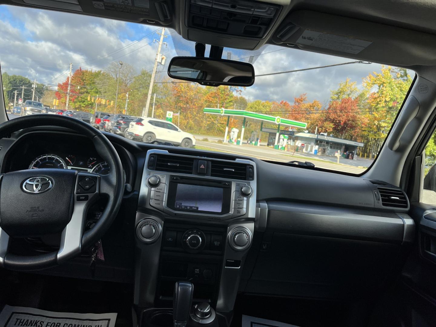 2016 Black /Black Toyota 4Runner SR5 4WD (JTEBU5JR9G5) with an 4.0L V6 DOHC 24V engine, Automatic transmission, located at 11115 Chardon Rd. , Chardon, OH, 44024, (440) 214-9705, 41.580246, -81.241943 - 2016 Toyota 4Runner SR5 Premium 4WD – Body-on-Frame Capability with a Third Row The 4Runner has stayed popular for a reason. This 2016 SR5 Premium 4WD is finished in Midnight Black Metallic and keeps the solid, upright look that still stands out from the crossover crowd. The 4.0L V6 and 5-speed a- Photo#34