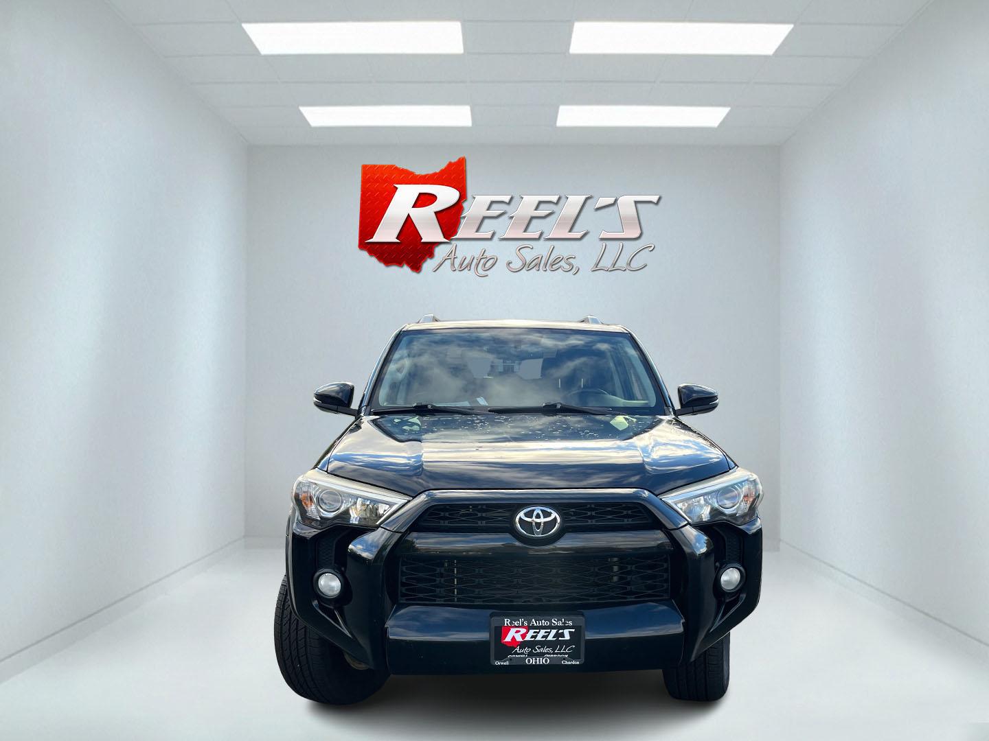 2016 Black /Black Toyota 4Runner SR5 4WD (JTEBU5JR9G5) with an 4.0L V6 DOHC 24V engine, Automatic transmission, located at 11115 Chardon Rd. , Chardon, OH, 44024, (440) 214-9705, 41.580246, -81.241943 - 2016 Toyota 4Runner SR5 Premium 4WD – Body-on-Frame Capability with a Third Row The 4Runner has stayed popular for a reason. This 2016 SR5 Premium 4WD is finished in Midnight Black Metallic and keeps the solid, upright look that still stands out from the crossover crowd. The 4.0L V6 and 5-speed a- Photo#1