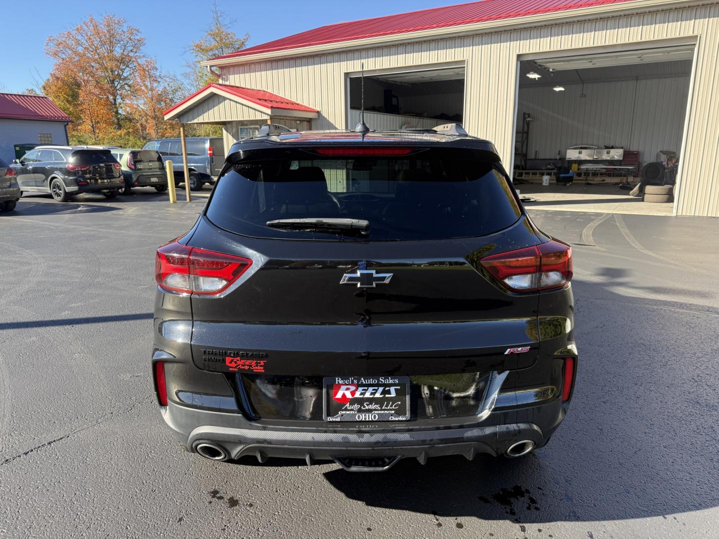 2023 Black /Black Chevrolet Trailblazer RS AWD (KL79MUSLXPB) with an 1.3L I3 DOHC 12V Turbo engine, Automatic transmission, located at 547 E. Main St., Orwell, OH, 44076, (440) 437-5893, 41.535435, -80.847855 - 2023 Chevrolet Trailblazer RS AWD – One-Owner, Fresh Tires and Brakes, Ready to Go This is a current Trailblazer with the practical details already handled. Finished in Mosaic Black Metallic on 18" aluminum wheels, with full LED exterior lighting and the RS appearance package, it has a sharper lo- Photo#33