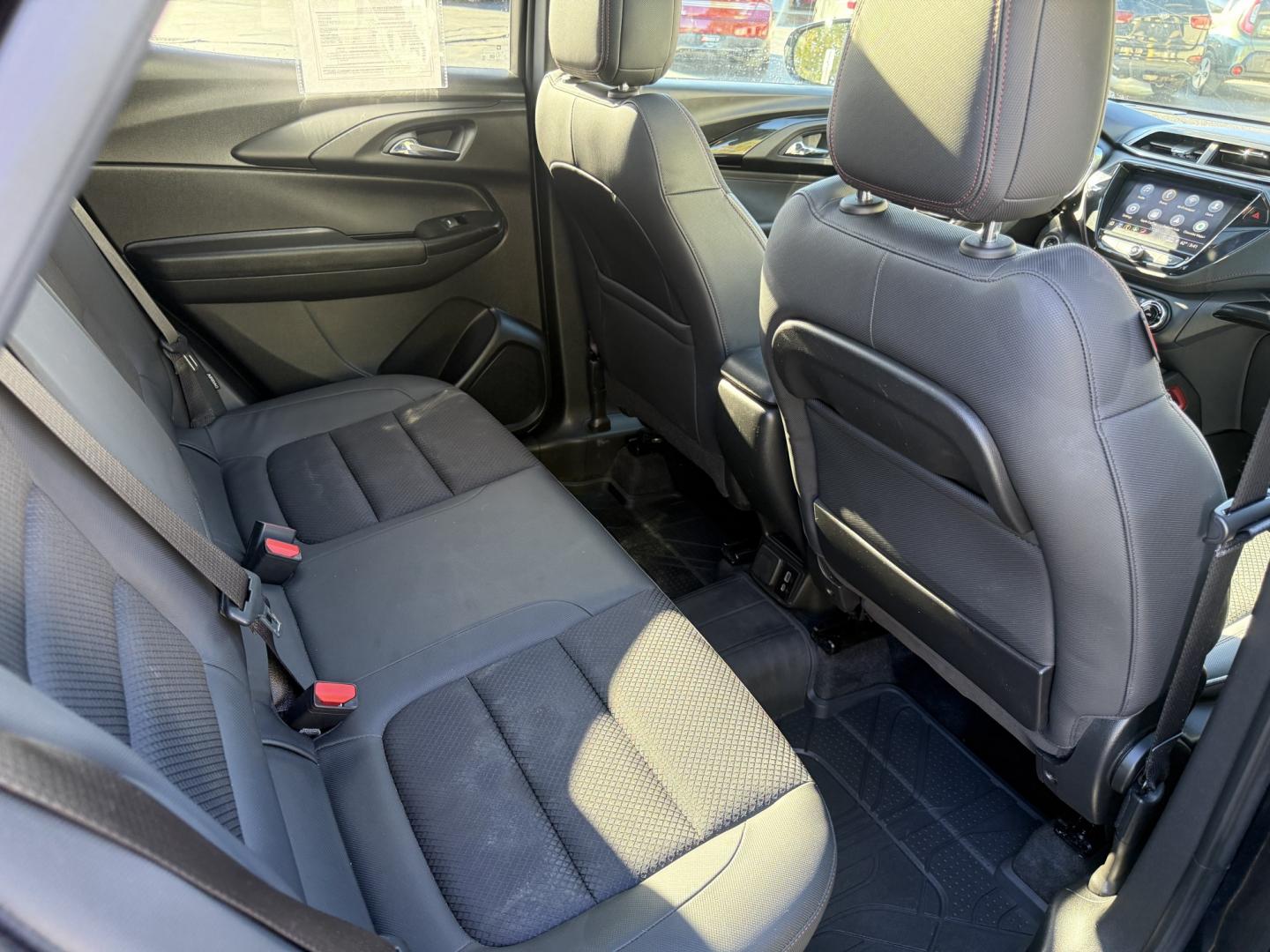 2023 Black /Black Chevrolet Trailblazer RS AWD (KL79MUSLXPB) with an 1.3L I3 DOHC 12V Turbo engine, Automatic transmission, located at 547 E. Main St., Orwell, OH, 44076, (440) 437-5893, 41.535435, -80.847855 - 2023 Chevrolet Trailblazer RS AWD – One-Owner, Fresh Tires and Brakes, Ready to Go This is a current Trailblazer with the practical details already handled. Finished in Mosaic Black Metallic on 18" aluminum wheels, with full LED exterior lighting and the RS appearance package, it has a sharper lo- Photo#42