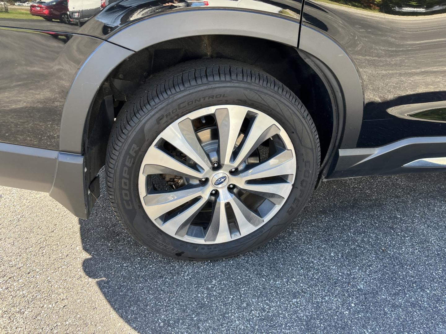 2019 Black /Black Subaru Ascent Limited 8-Passenger (4S4WMAJD8K3) with an 2.4L H4 DOHC 16V Turbo engine, Automatic transmission, located at 11115 Chardon Rd. , Chardon, OH, 44024, (440) 214-9705, 41.580246, -81.241943 - 2019 Subaru Ascent Limited – One-Owner Three-Row with Symmetrical AWD This 2019 Subaru Ascent Limited is finished in Crystal Black Silica on 20" aluminum wheels, with full LED exterior lighting. One-owner Carfax history and the Limited equipment make it a practical choice for family use. The 2.4- Photo#7