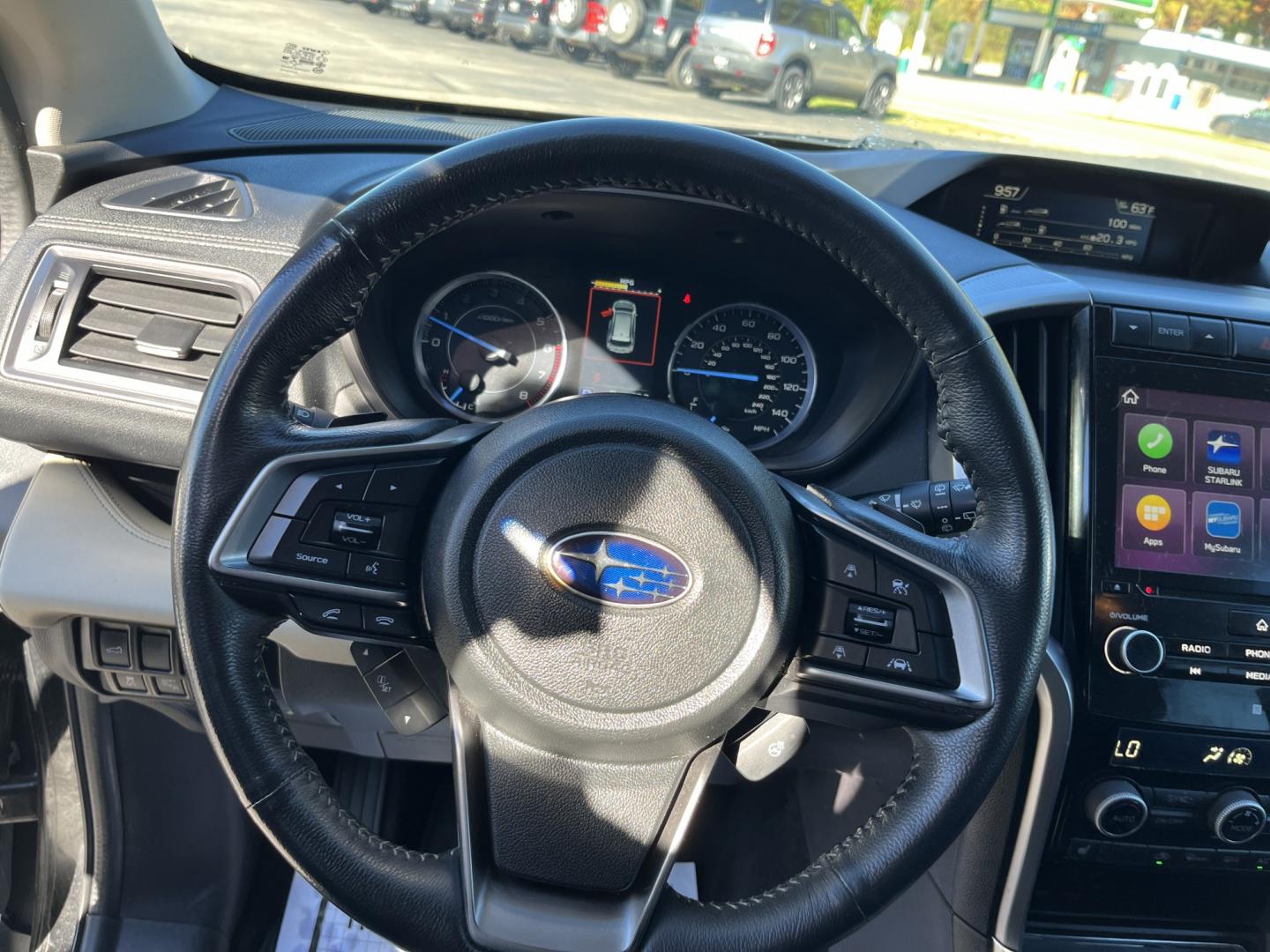 2019 Black /Black Subaru Ascent Limited 8-Passenger (4S4WMAJD8K3) with an 2.4L H4 DOHC 16V Turbo engine, Automatic transmission, located at 11115 Chardon Rd. , Chardon, OH, 44024, (440) 214-9705, 41.580246, -81.241943 - 2019 Subaru Ascent Limited – One-Owner Three-Row with Symmetrical AWD This 2019 Subaru Ascent Limited is finished in Crystal Black Silica on 20" aluminum wheels, with full LED exterior lighting. One-owner Carfax history and the Limited equipment make it a practical choice for family use. The 2.4- Photo#22
