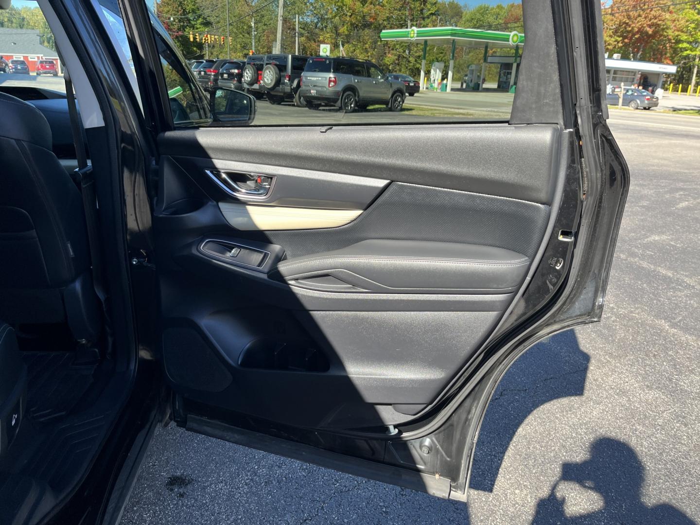 2019 Black /Black Subaru Ascent Limited 8-Passenger (4S4WMAJD8K3) with an 2.4L H4 DOHC 16V Turbo engine, Automatic transmission, located at 11115 Chardon Rd. , Chardon, OH, 44024, (440) 214-9705, 41.580246, -81.241943 - 2019 Subaru Ascent Limited – One-Owner Three-Row with Symmetrical AWD This 2019 Subaru Ascent Limited is finished in Crystal Black Silica on 20" aluminum wheels, with full LED exterior lighting. One-owner Carfax history and the Limited equipment make it a practical choice for family use. The 2.4- Photo#35