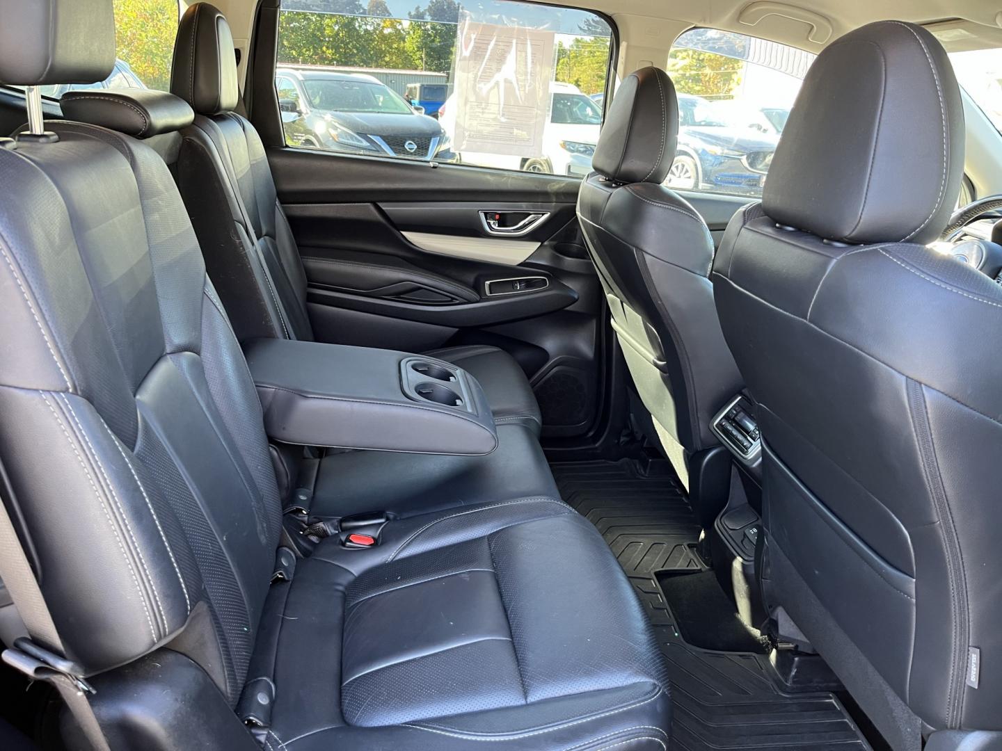 2019 Black /Black Subaru Ascent Limited 8-Passenger (4S4WMAJD8K3) with an 2.4L H4 DOHC 16V Turbo engine, Automatic transmission, located at 11115 Chardon Rd. , Chardon, OH, 44024, (440) 214-9705, 41.580246, -81.241943 - 2019 Subaru Ascent Limited – One-Owner Three-Row with Symmetrical AWD This 2019 Subaru Ascent Limited is finished in Crystal Black Silica on 20" aluminum wheels, with full LED exterior lighting. One-owner Carfax history and the Limited equipment make it a practical choice for family use. The 2.4- Photo#36