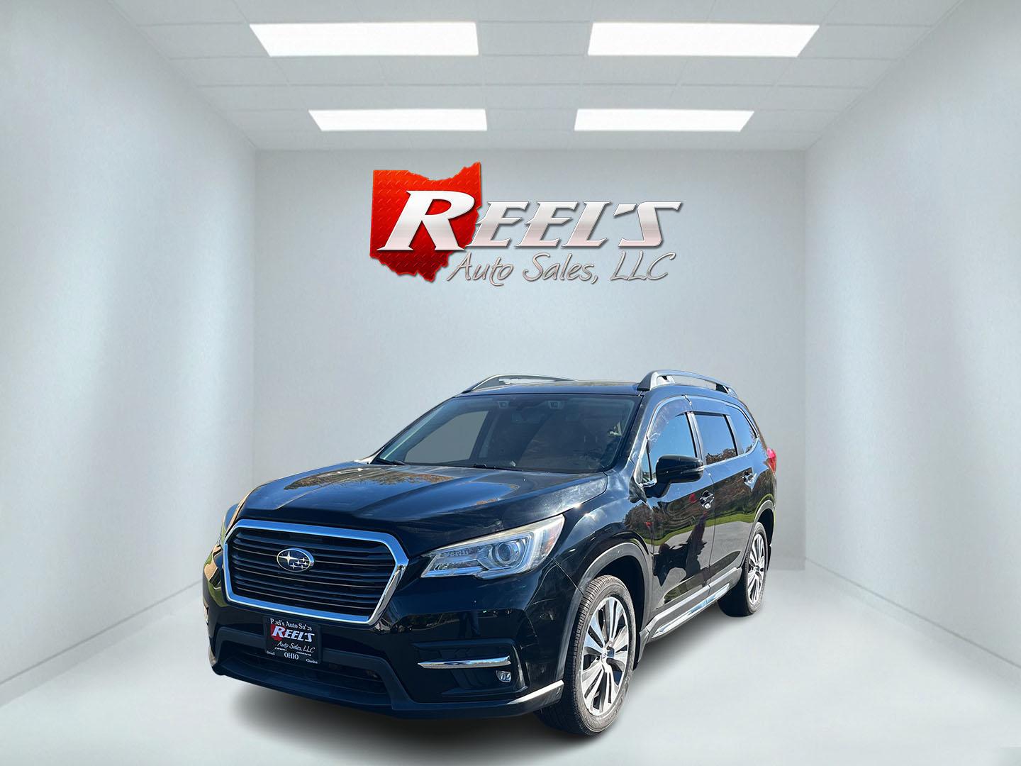 2019 Black /Black Subaru Ascent Limited 8-Passenger (4S4WMAJD8K3) with an 2.4L H4 DOHC 16V Turbo engine, Automatic transmission, located at 11115 Chardon Rd. , Chardon, OH, 44024, (440) 214-9705, 41.580246, -81.241943 - 2019 Subaru Ascent Limited – One-Owner Three-Row with Symmetrical AWD This 2019 Subaru Ascent Limited is finished in Crystal Black Silica on 20" aluminum wheels, with full LED exterior lighting. One-owner Carfax history and the Limited equipment make it a practical choice for family use. The 2.4- Photo#0