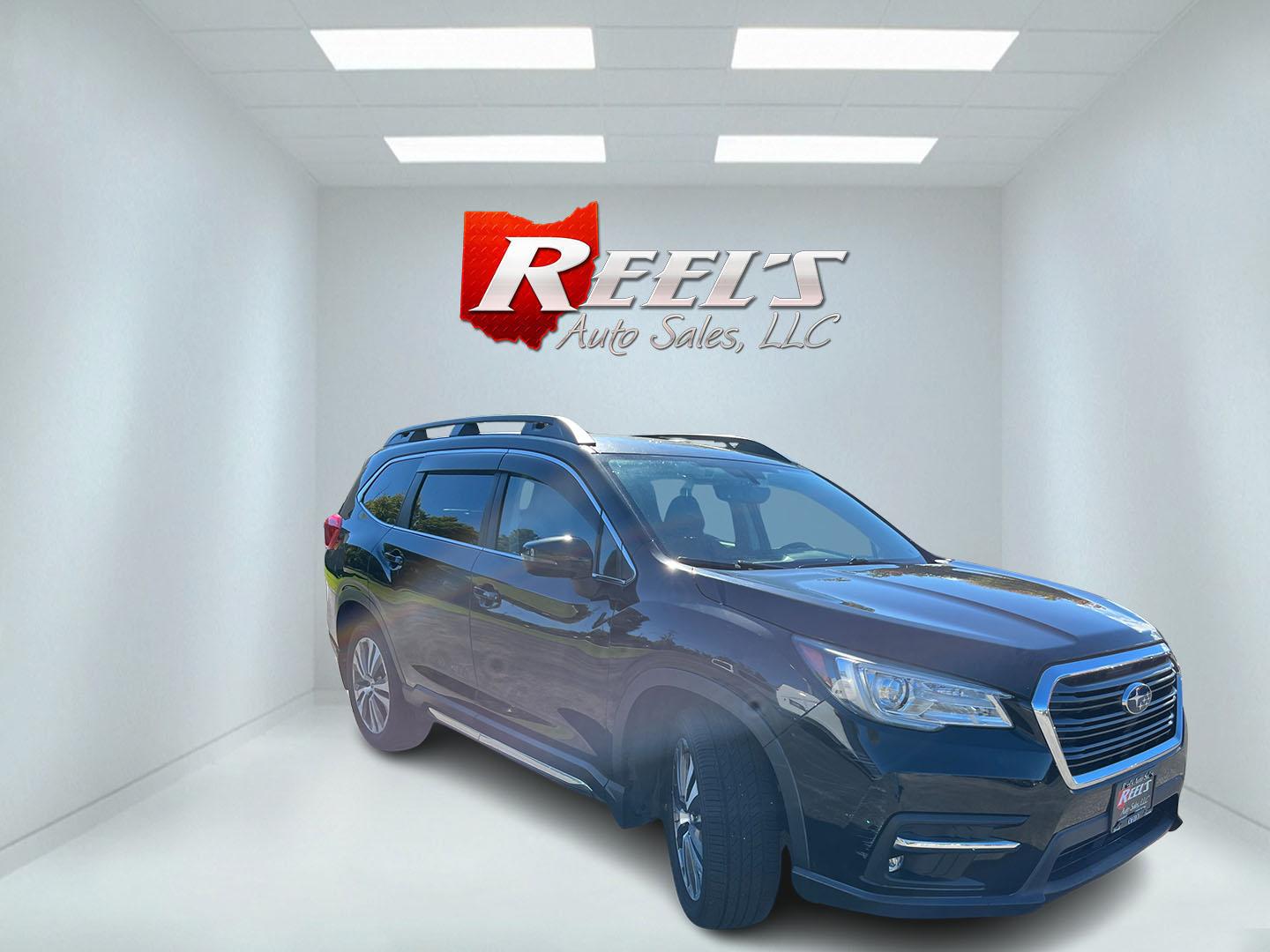 2019 Black /Black Subaru Ascent Limited 8-Passenger (4S4WMAJD8K3) with an 2.4L H4 DOHC 16V Turbo engine, Automatic transmission, located at 11115 Chardon Rd. , Chardon, OH, 44024, (440) 214-9705, 41.580246, -81.241943 - 2019 Subaru Ascent Limited – One-Owner Three-Row with Symmetrical AWD This 2019 Subaru Ascent Limited is finished in Crystal Black Silica on 20" aluminum wheels, with full LED exterior lighting. One-owner Carfax history and the Limited equipment make it a practical choice for family use. The 2.4- Photo#2