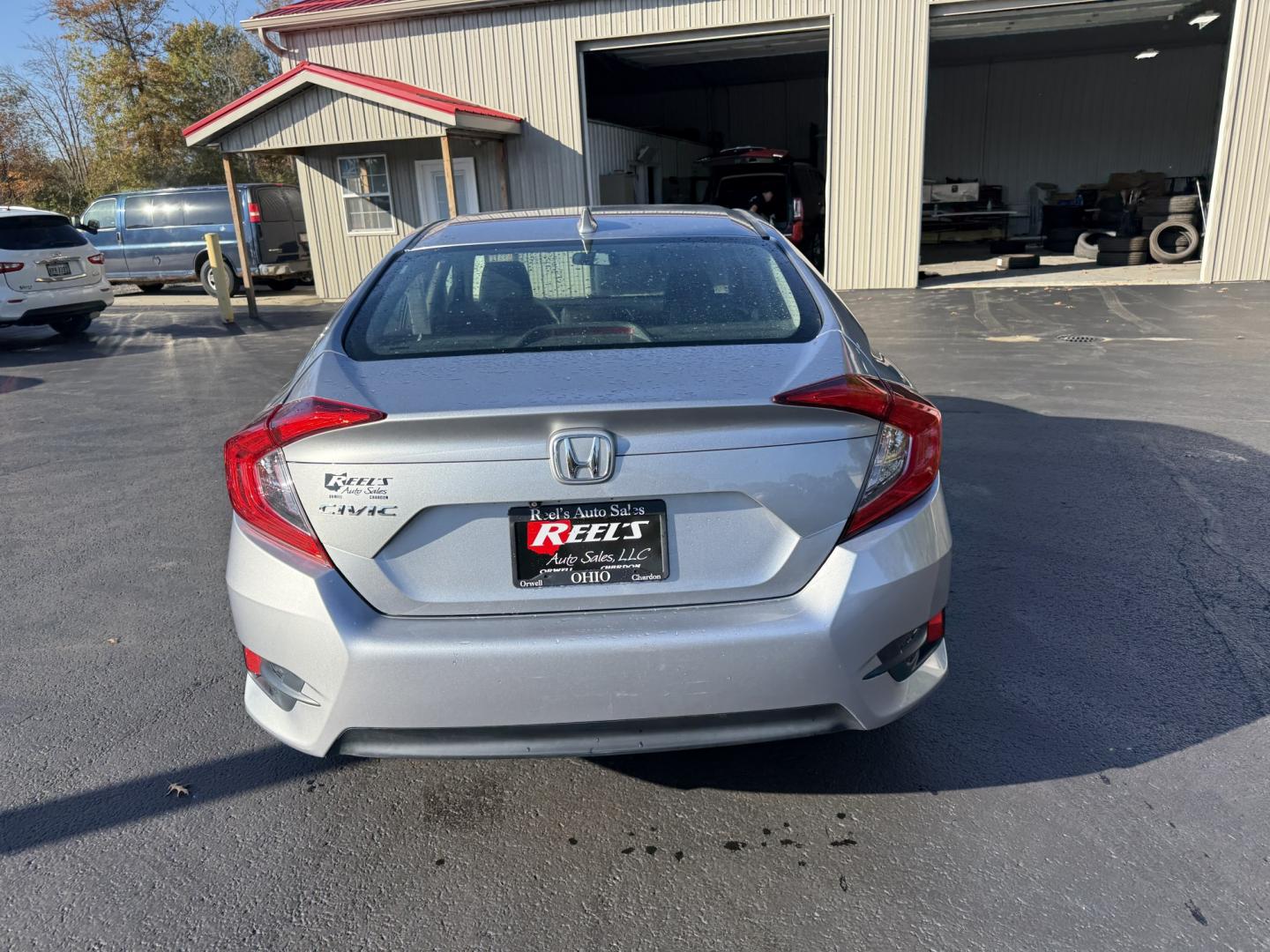 2017 Silver /Black Honda Civic EX Honda Sensing Sedan CVT (19XFC2F86HE) with an 2.0L I4 DOHC 16V engine, Automatic transmission, located at 547 E. Main St., Orwell, OH, 44076, (440) 437-5893, 41.535435, -80.847855 - 2017 Honda Civic EX Sedan – Efficient Daily Driver with Honda Sensing This 2017 Honda Civic EX Sedan is finished in Lunar Silver Metallic on 16" alloy wheels, with daytime running lights and dusk-sensing headlights. It has the clean, practical look the Civic is known for. The 2.0L K20 engine deli- Photo#26
