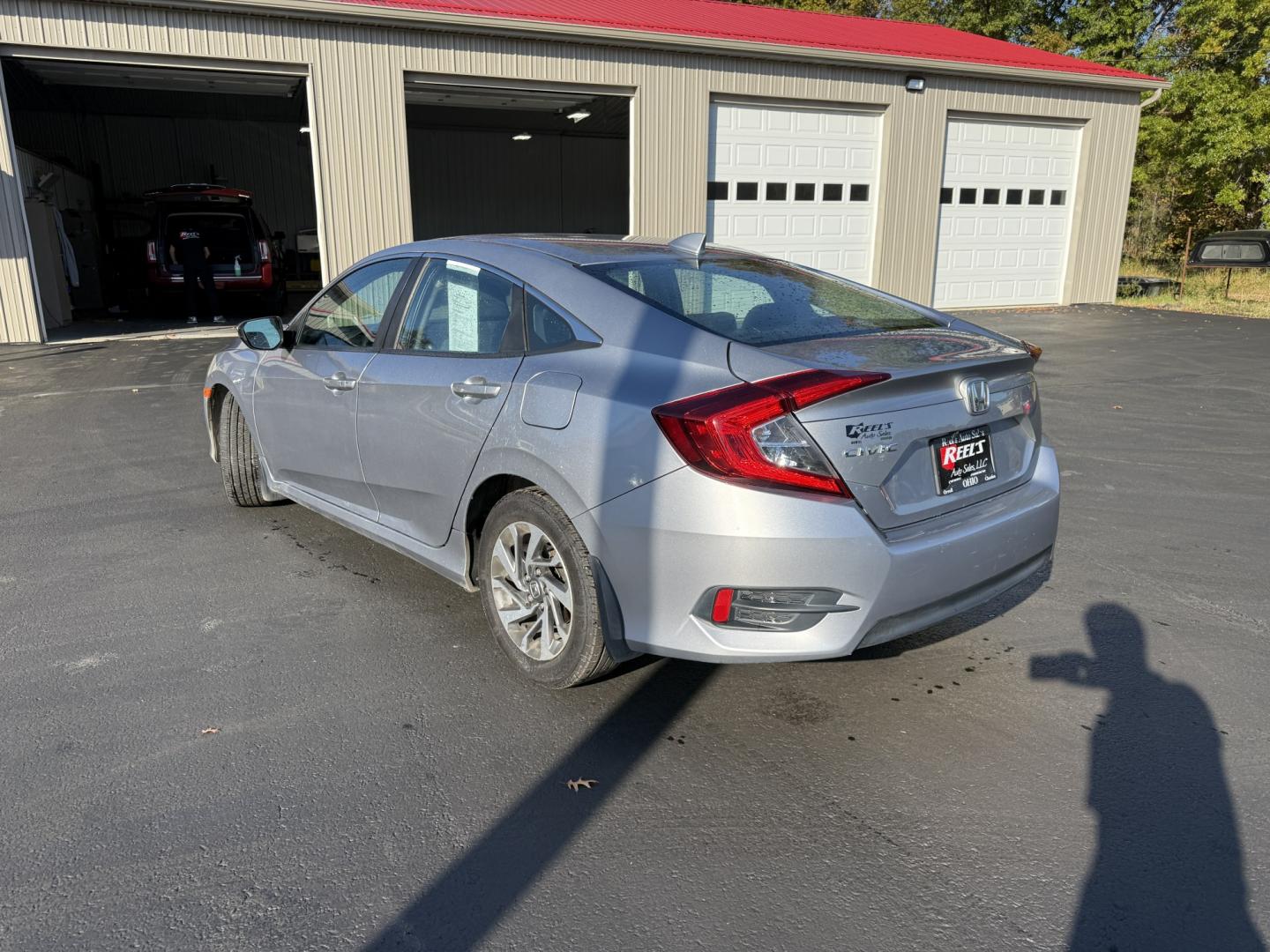 2017 Silver /Black Honda Civic EX Honda Sensing Sedan CVT (19XFC2F86HE) with an 2.0L I4 DOHC 16V engine, Automatic transmission, located at 547 E. Main St., Orwell, OH, 44076, (440) 437-5893, 41.535435, -80.847855 - 2017 Honda Civic EX Sedan – Efficient Daily Driver with Honda Sensing This 2017 Honda Civic EX Sedan is finished in Lunar Silver Metallic on 16" alloy wheels, with daytime running lights and dusk-sensing headlights. It has the clean, practical look the Civic is known for. The 2.0L K20 engine deli- Photo#28
